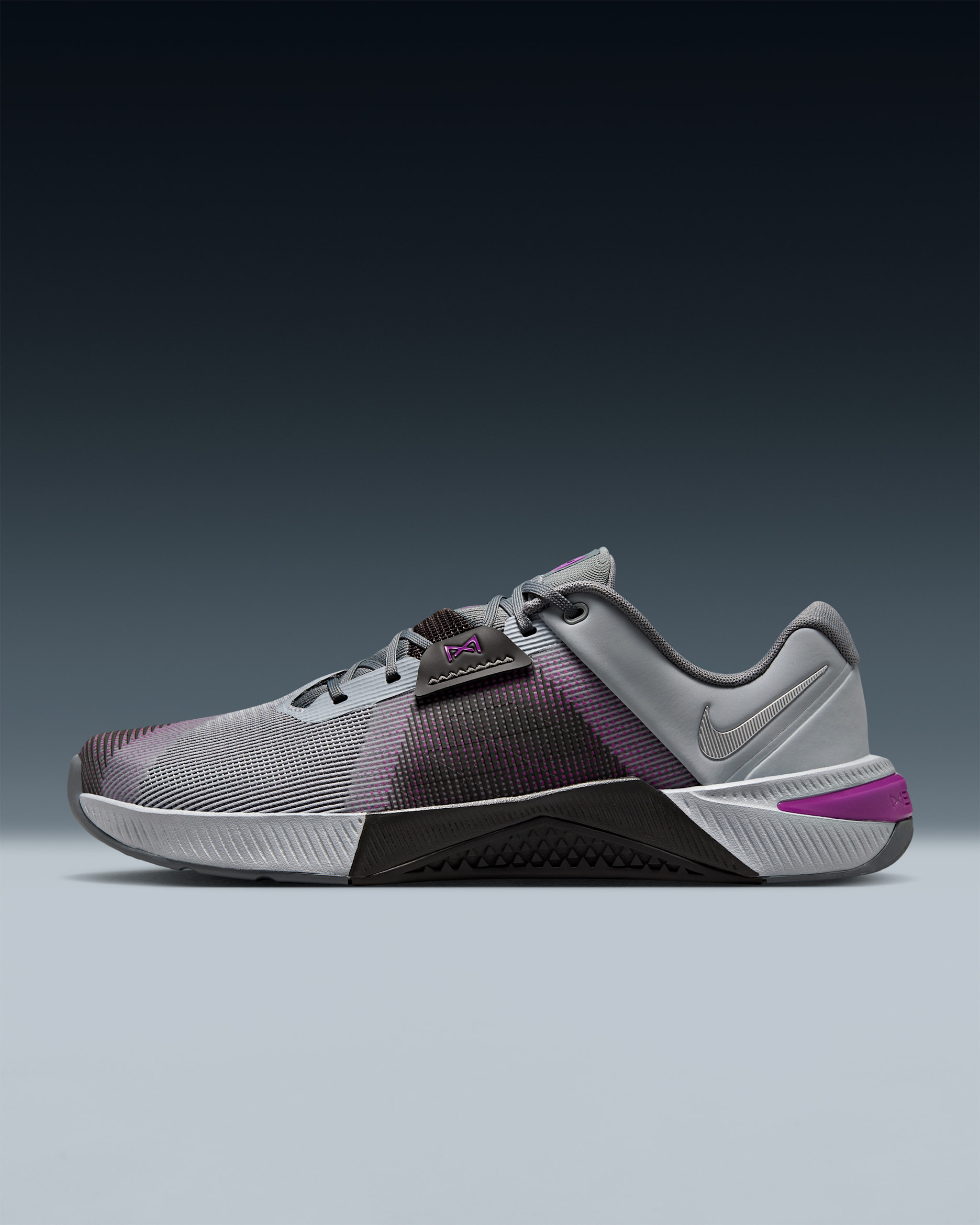 Nike Metcon 10 Men's Workout Shoes - Wolf Grey/Medium Ash/Vivid Purple/Metallic Silver