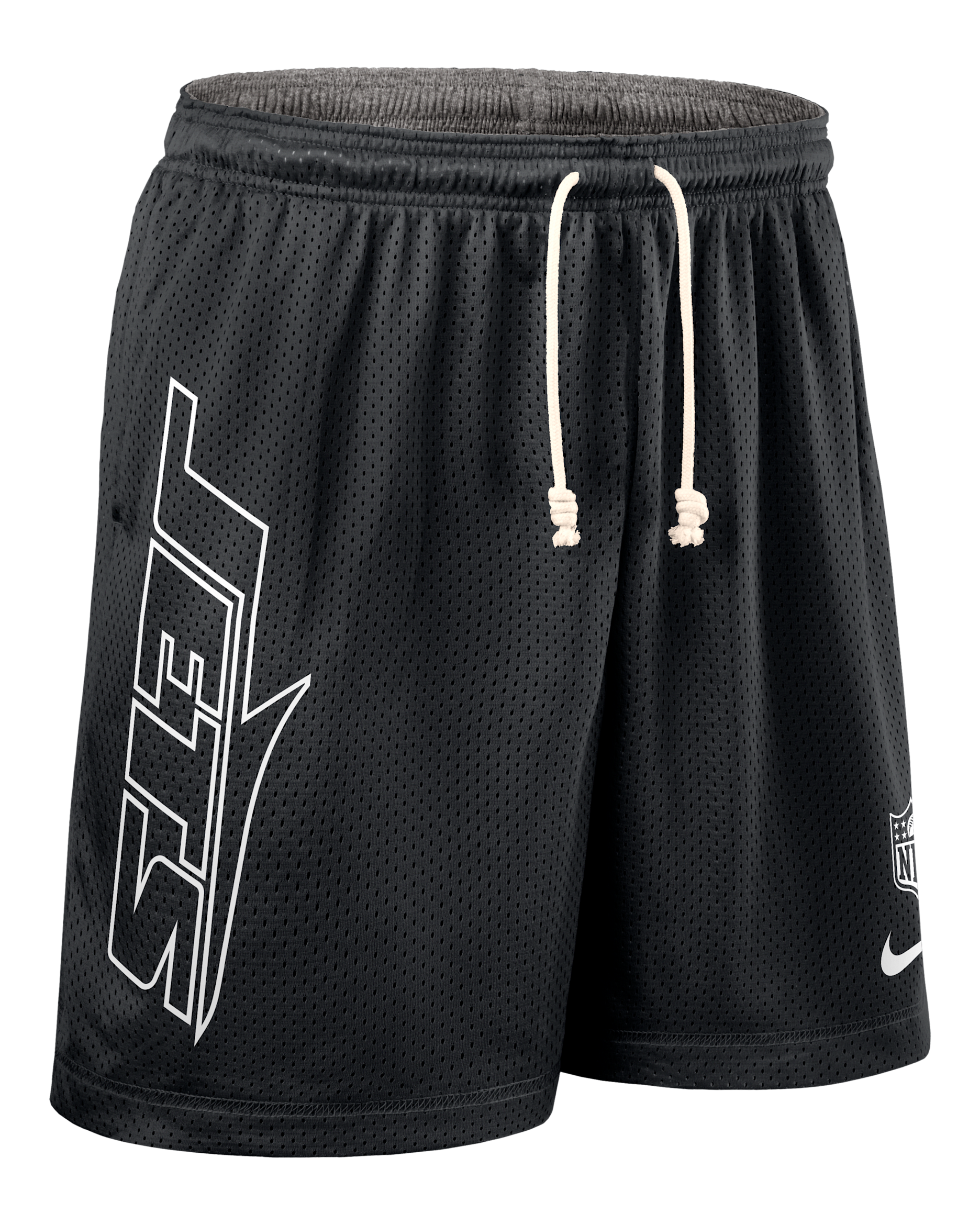 New York Jets Sideline Reversible Men’s Nike Dri-FIT NFL Shorts - Black