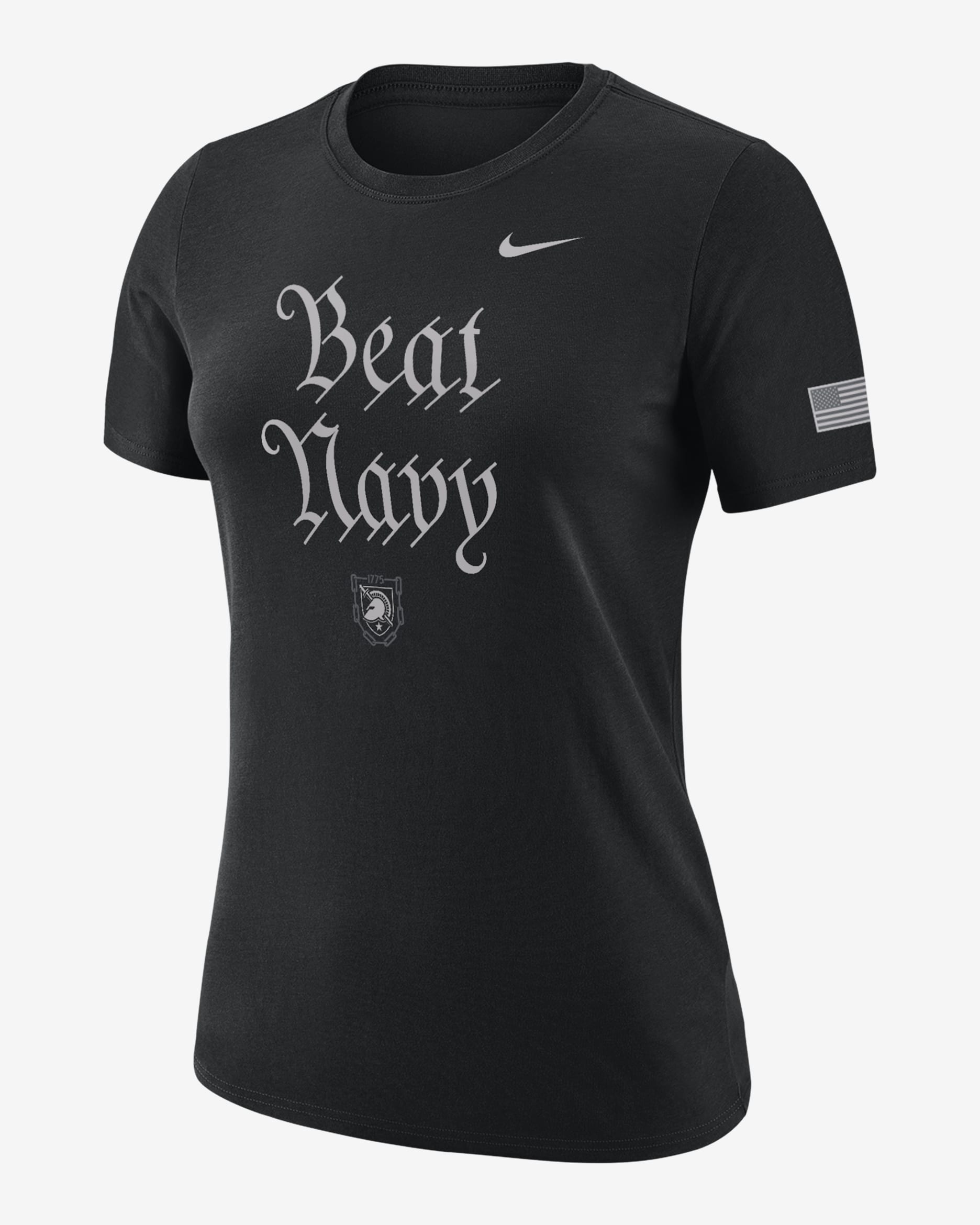 Army Beat Navy Women‚Äôs Nike Dri-FIT College T-Shirt - Black