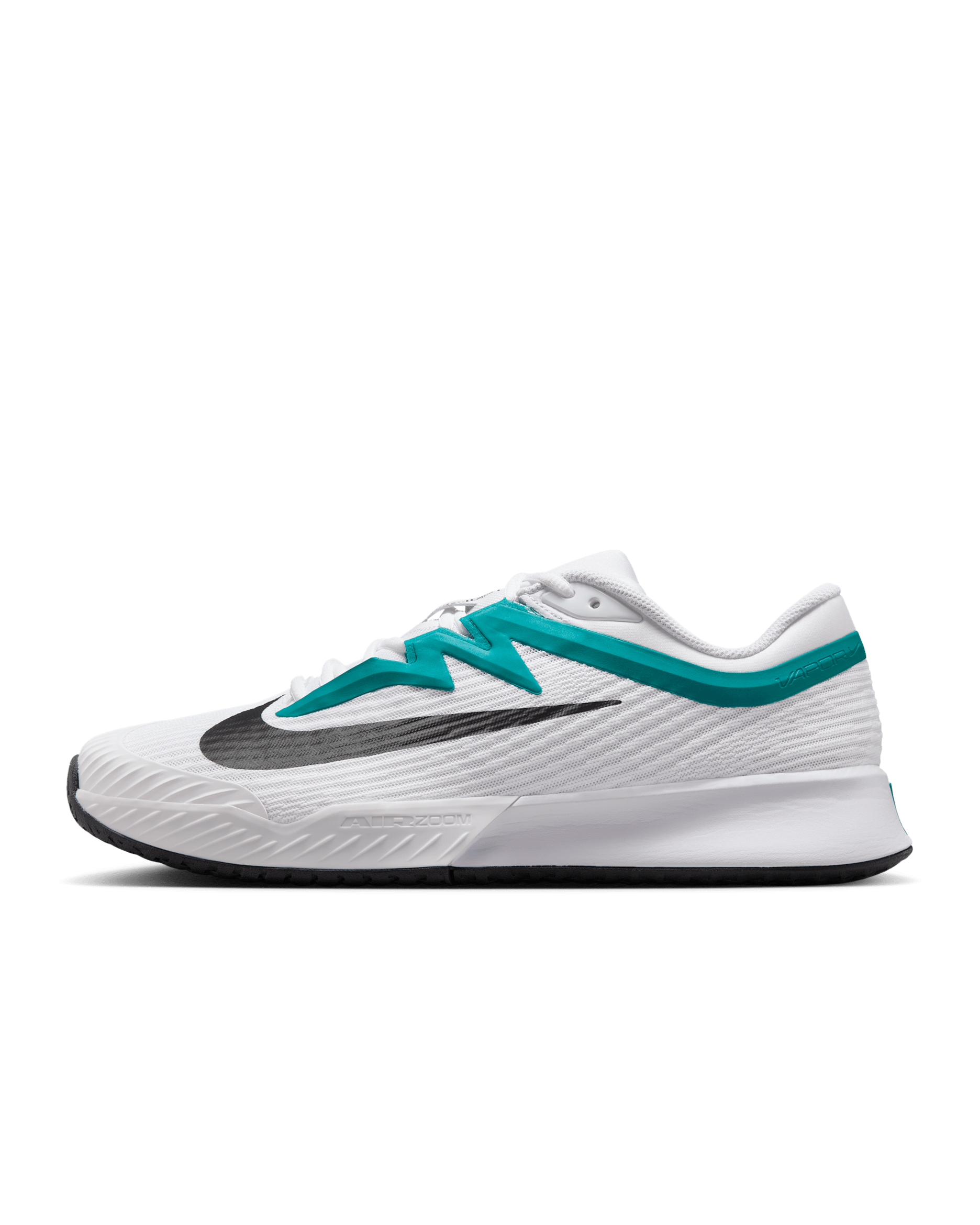 Nike Vapor Pro 3 Men's Hard Court Tennis Shoes - White/Radiant Emerald/Black