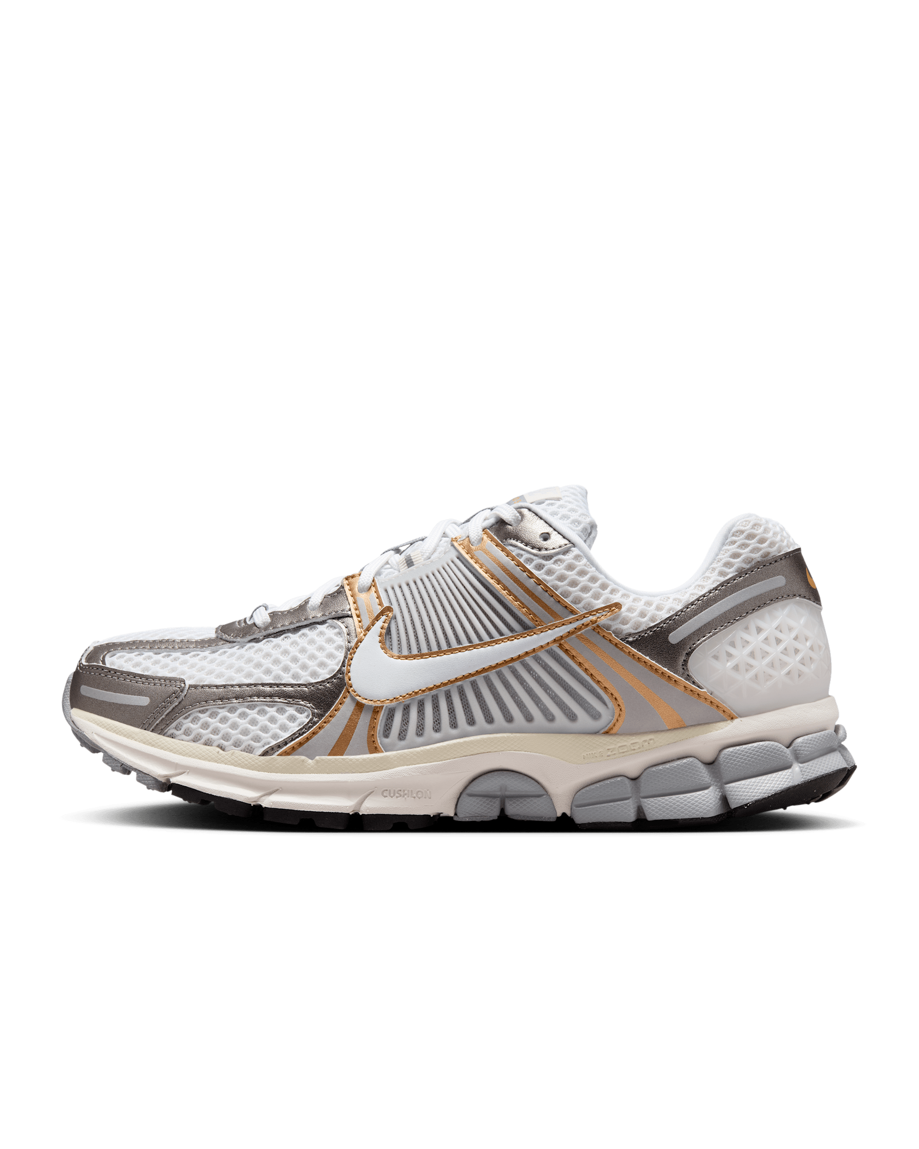 Nike Zoom Vomero 5 Men's Shoes - Platinum Tint/Metallic Pewter/Metallic Gold/White