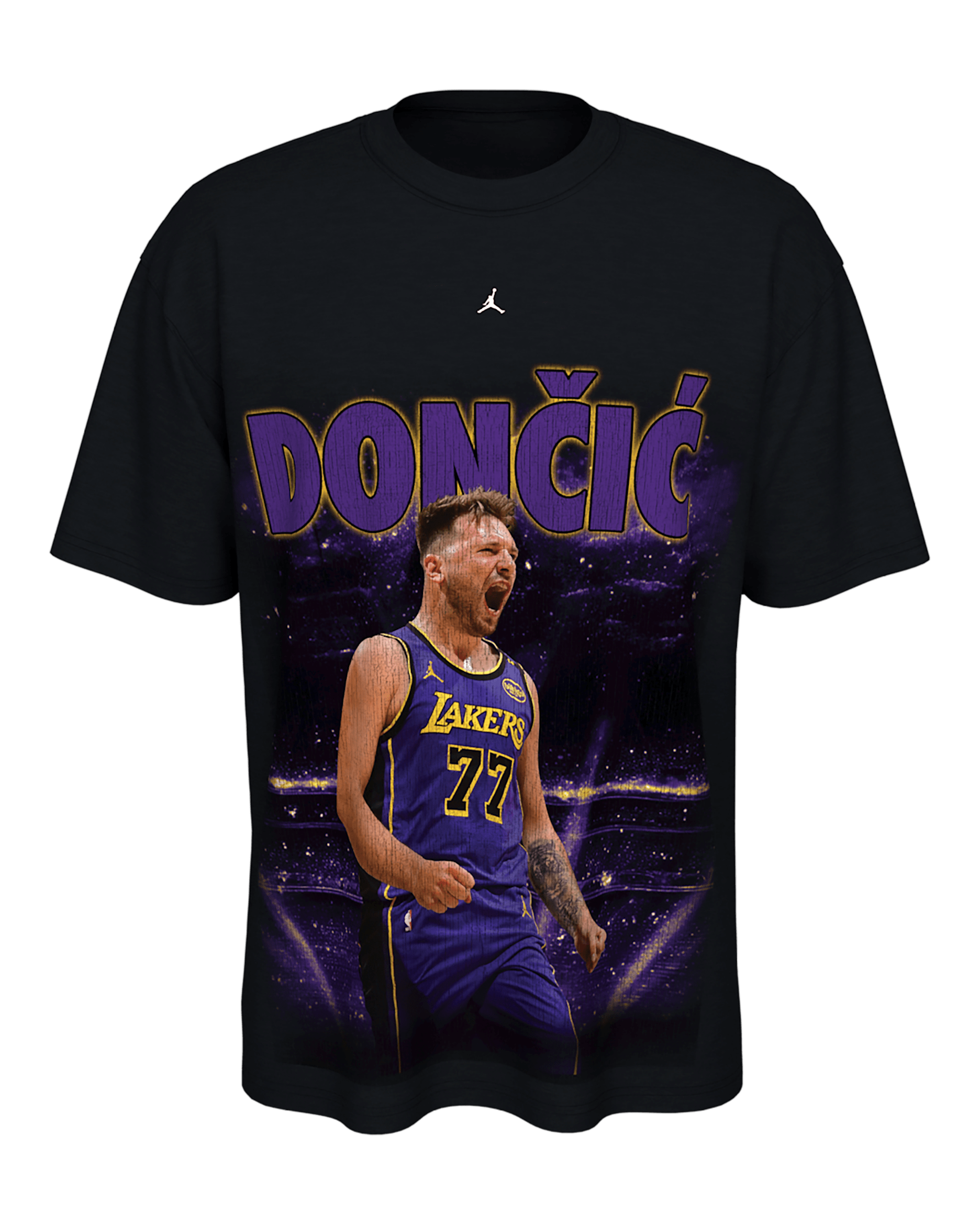 Luka Dončić Jordan Basketball Max90 T-Shirt - Black