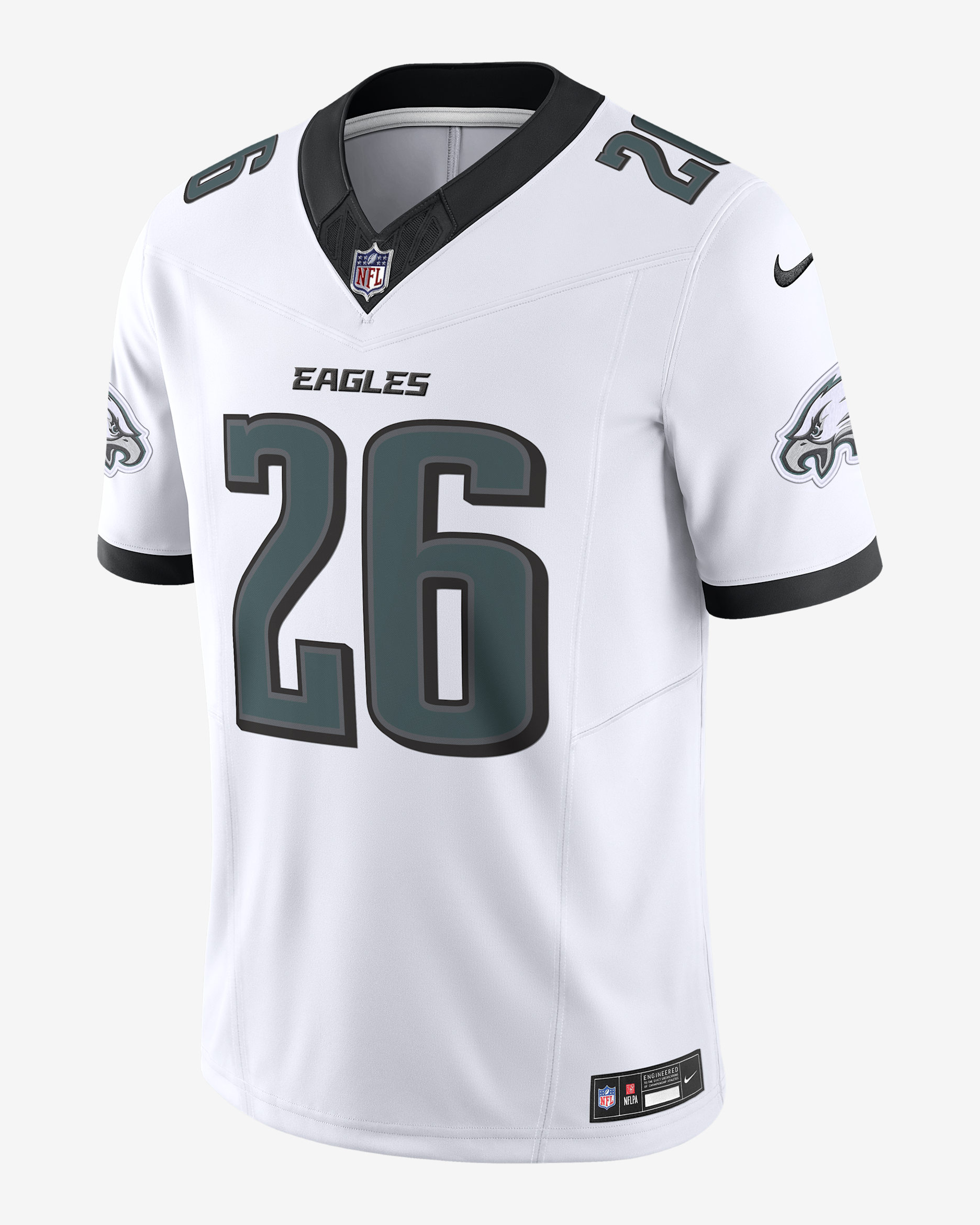 Saquon Barkley Philadelphia Eagles Men's Nike Dri-FIT NFL Limited Jersey - White