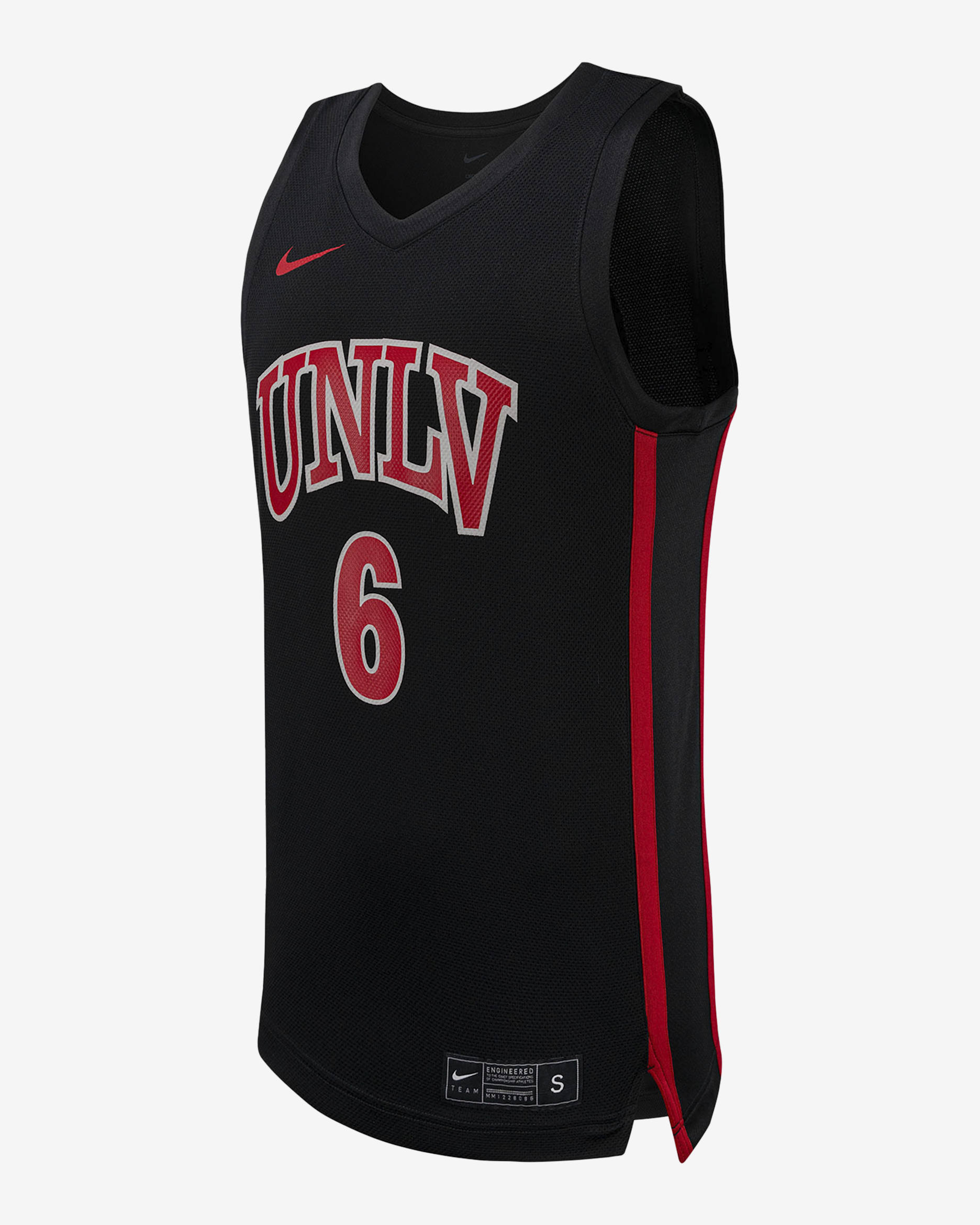 Jersey de básquetbol universitario Nike Replica de UNLV para hombre - Negro