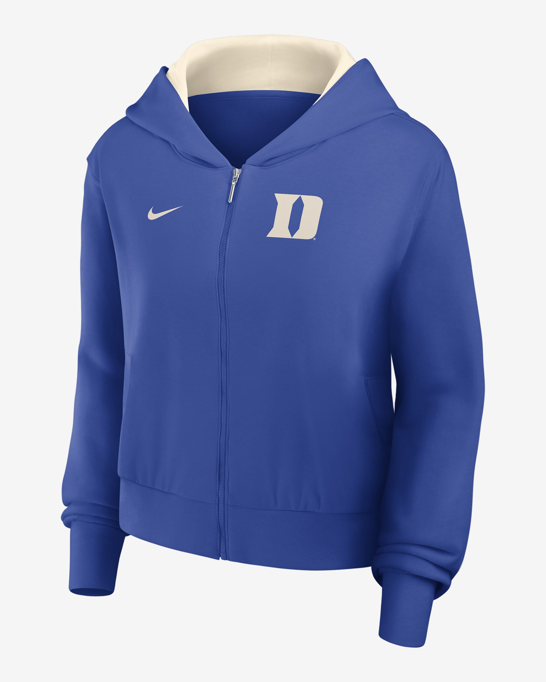 Duke Mantra Women's Nike College Full-Zip Hoodie - Royal