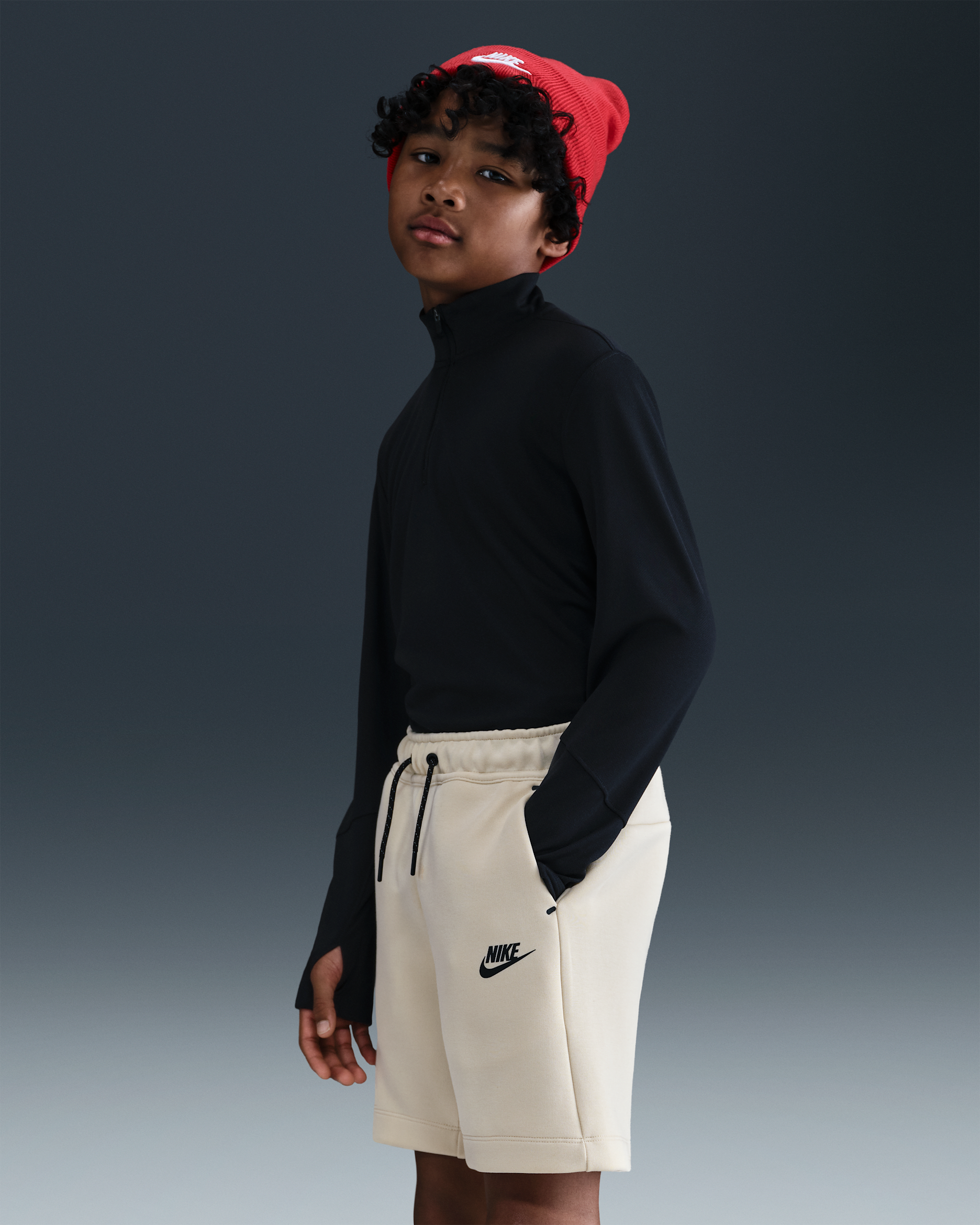 Nike Sportswear Tech Fleece Big Kids' (Boys') Shorts
