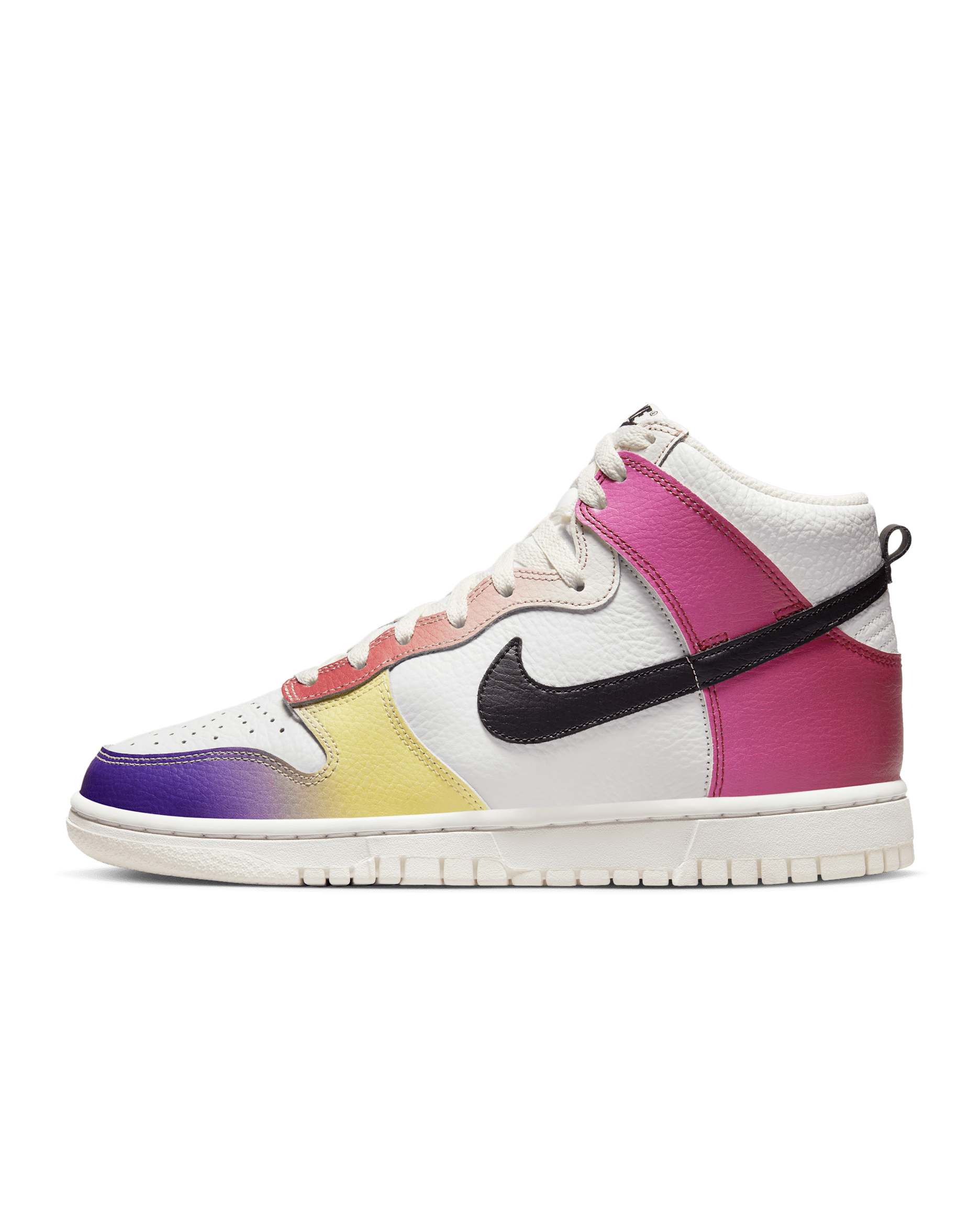Nike Dunk High Women's Shoes - Summit White/Team Red/Gym Red/Black