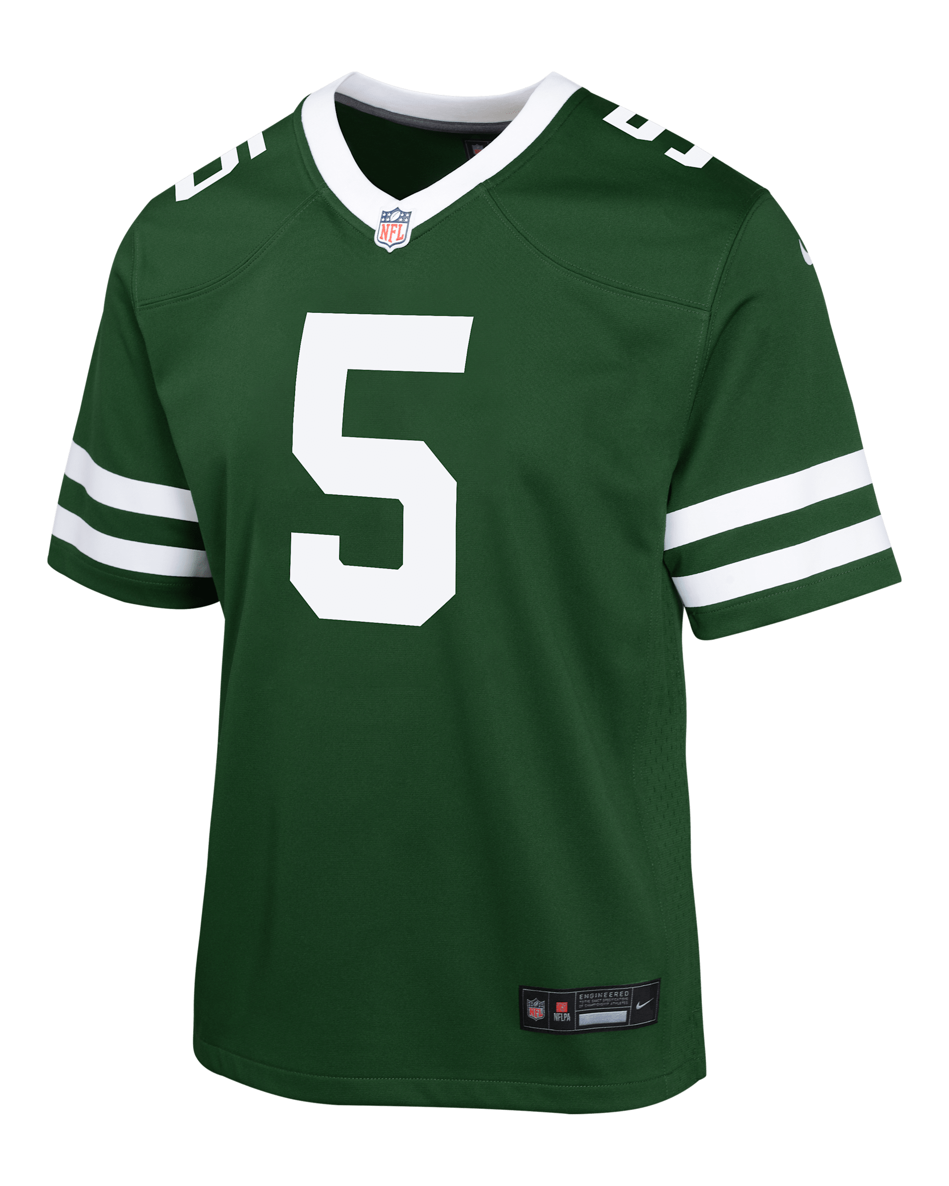 Garrett Wilson New York Jets Big Kids' Nike NFL Game Jersey - Green