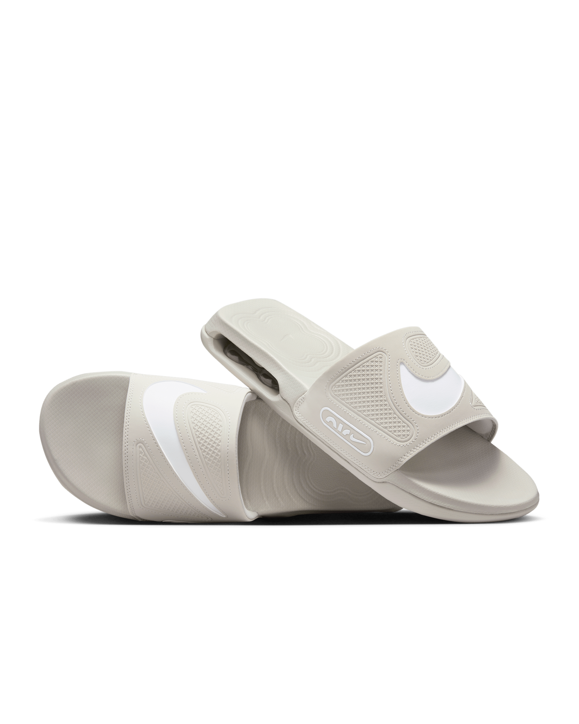 Nike Air Max Cirro Men's Slides - Light Iron Ore/White