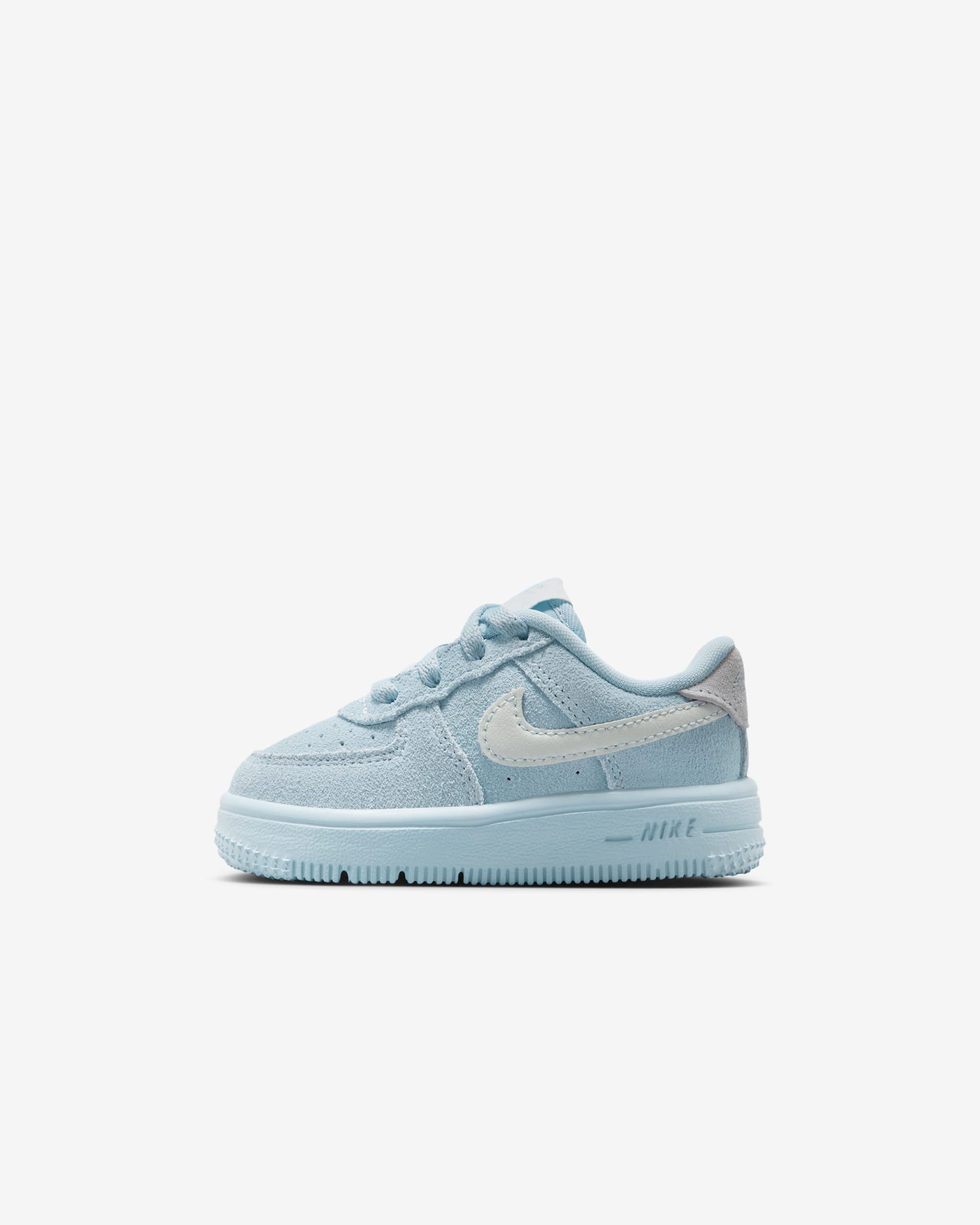Nike Force 1 Low LV8 1 Baby/Toddler Shoes - Light Armory Blue/Pure Platinum