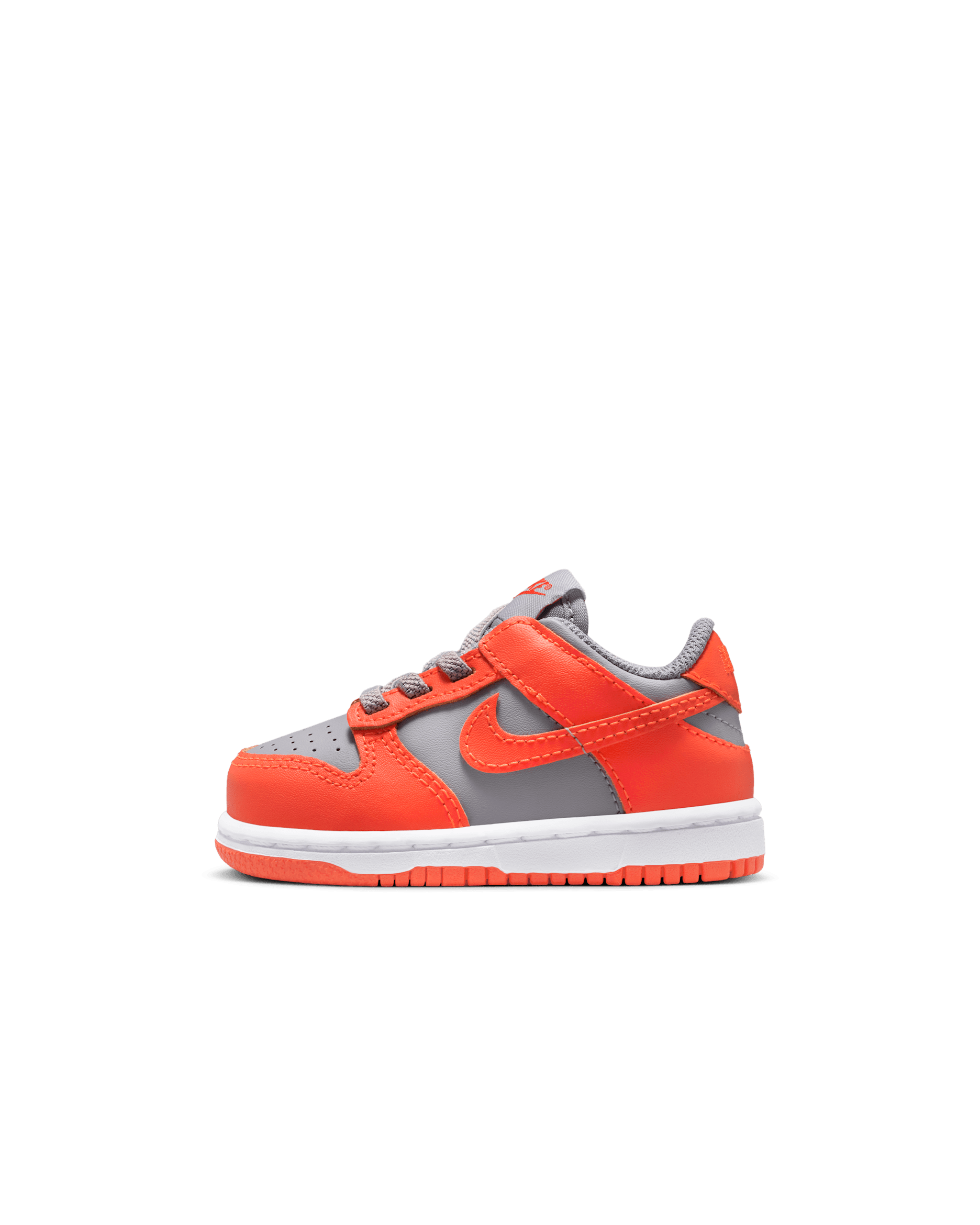 Nike Dunk Low Baby/Toddler Shoes - Cement Grey/Team Orange/White/Team Orange