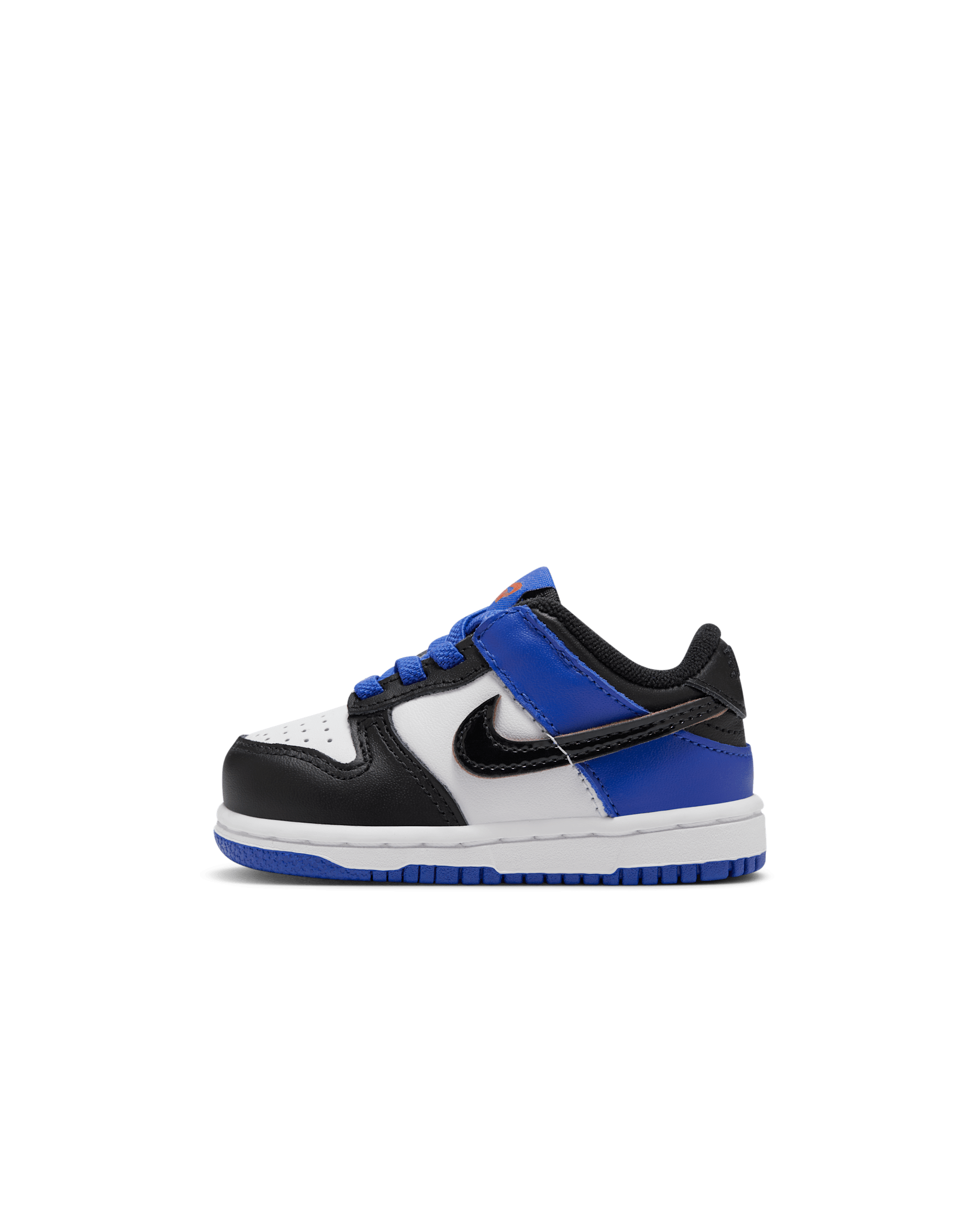 Nike Dunk Low SE Baby/Toddler Shoes - White/Racer Blue/Terra Blush/Black