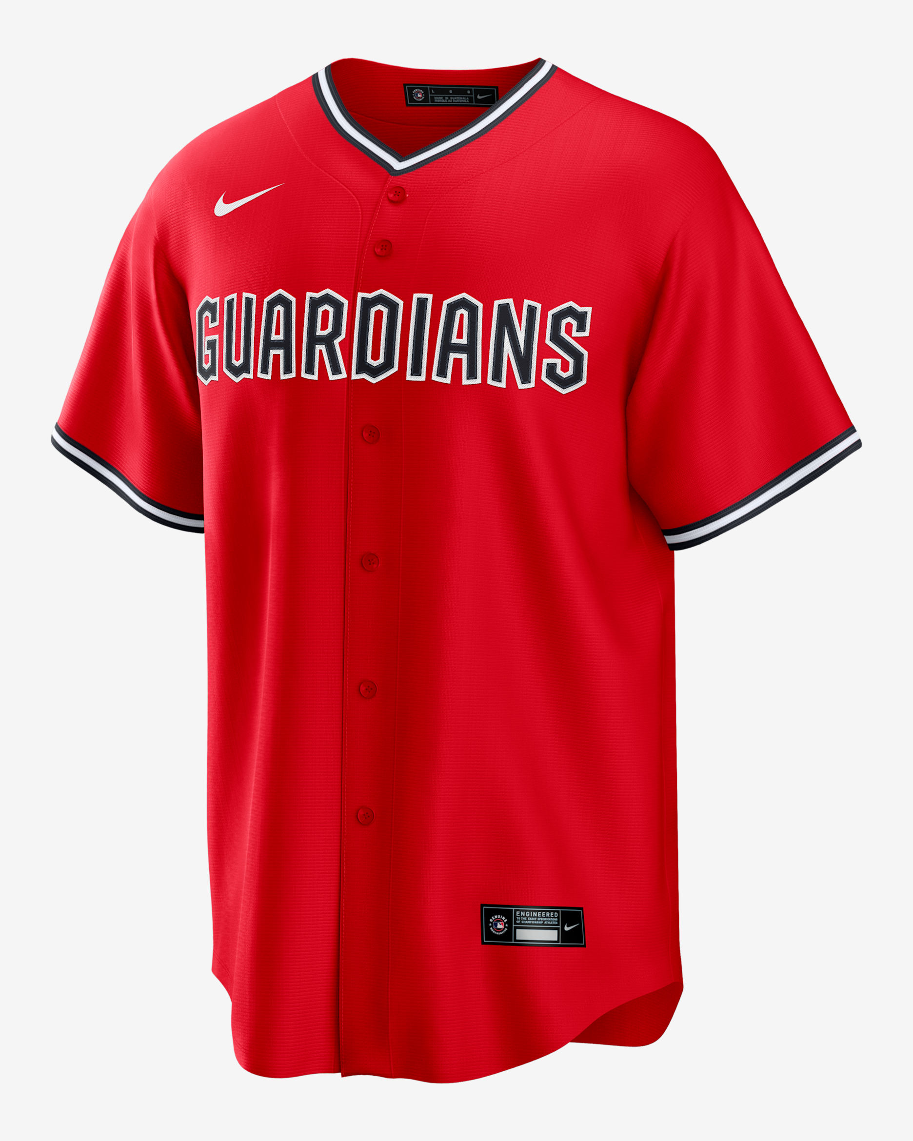 José Ramírez Cleveland Guardians Men's Nike MLB Replica Jersey - Red