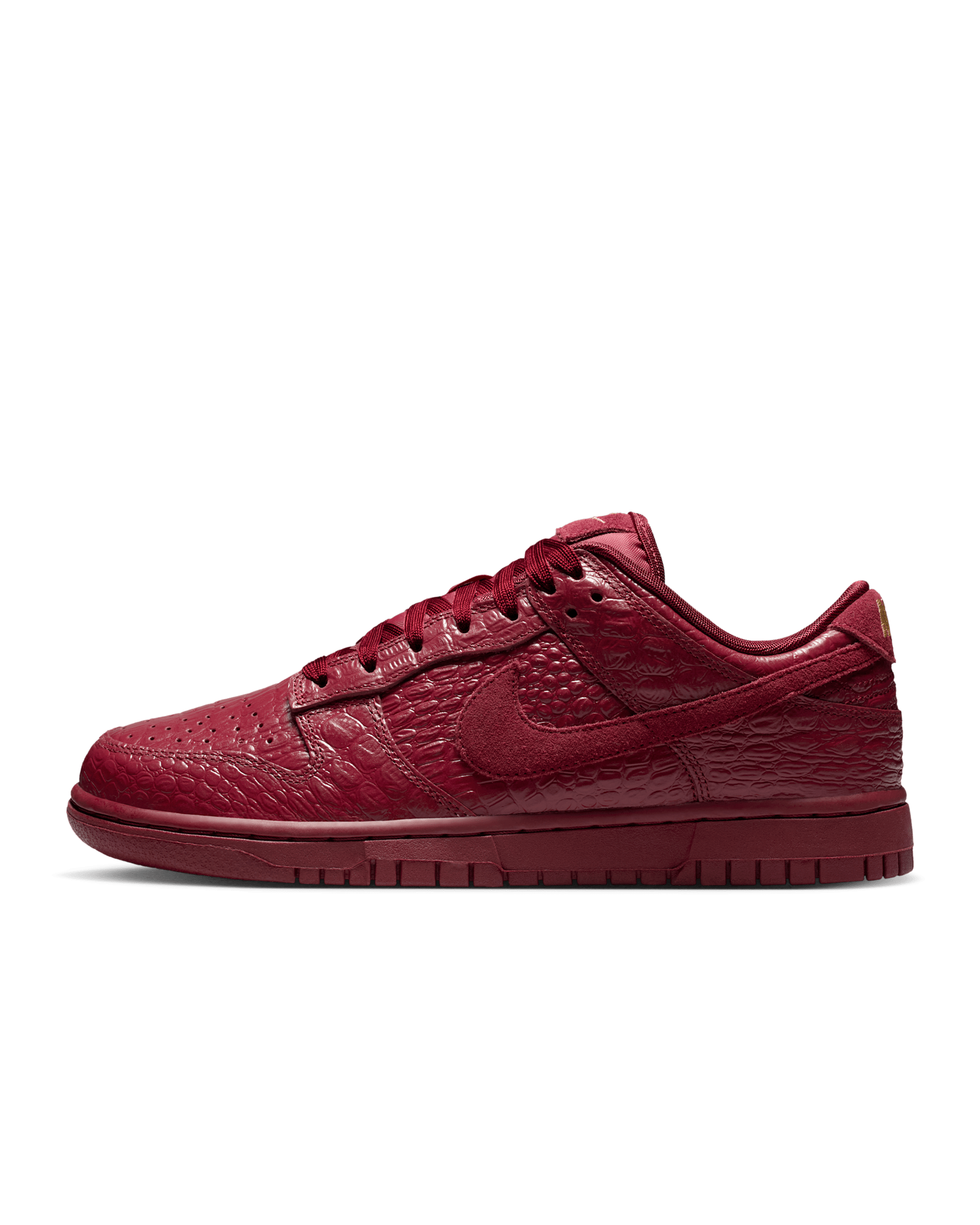 Nike Dunk Low Women's Shoes - Team Red/Metallic Gold/Dark Team Red/Team Red
