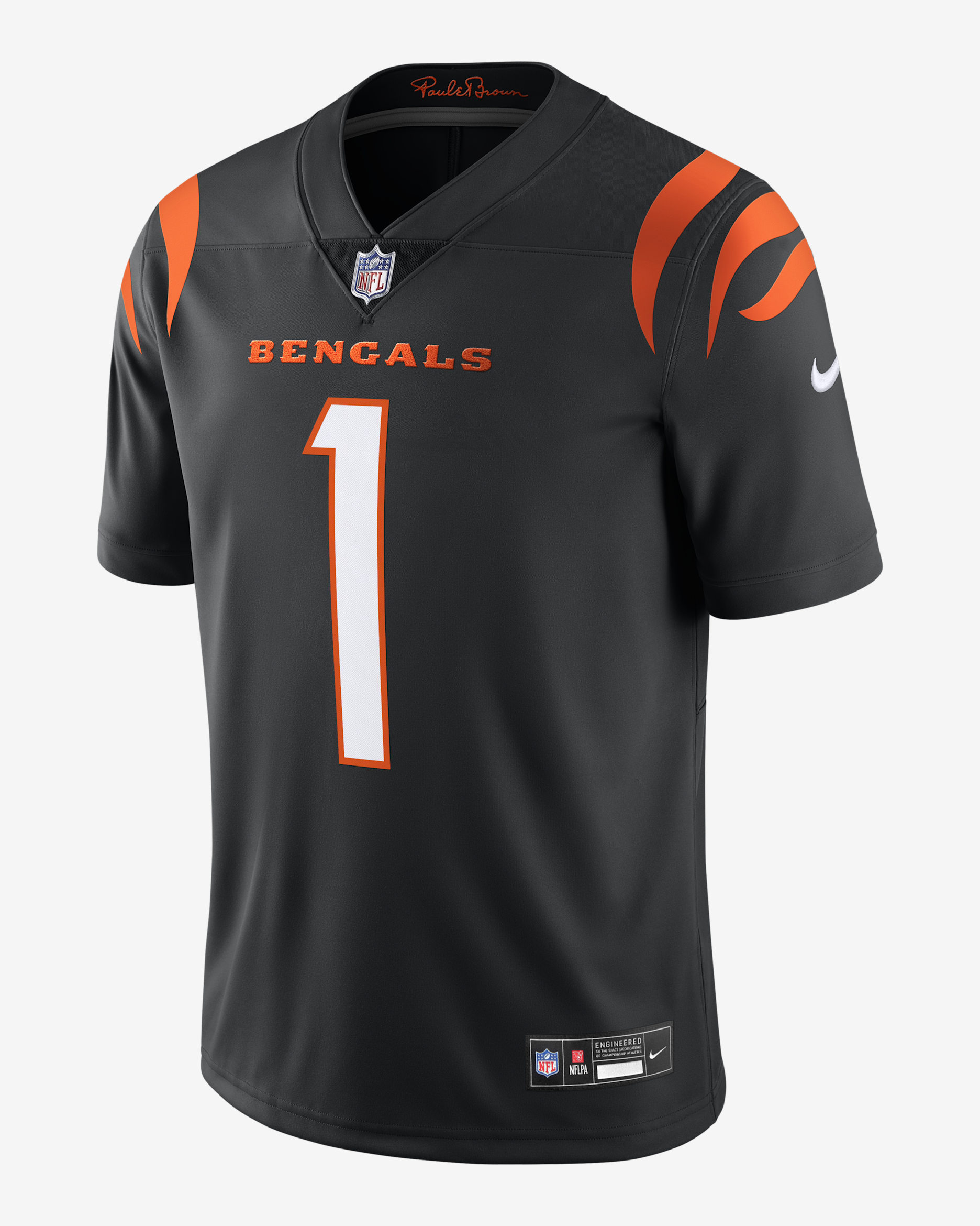 Ja'Marr Chase Cincinnati Bengals Men's Nike Dri-FIT NFL Limited Football Jersey - Black