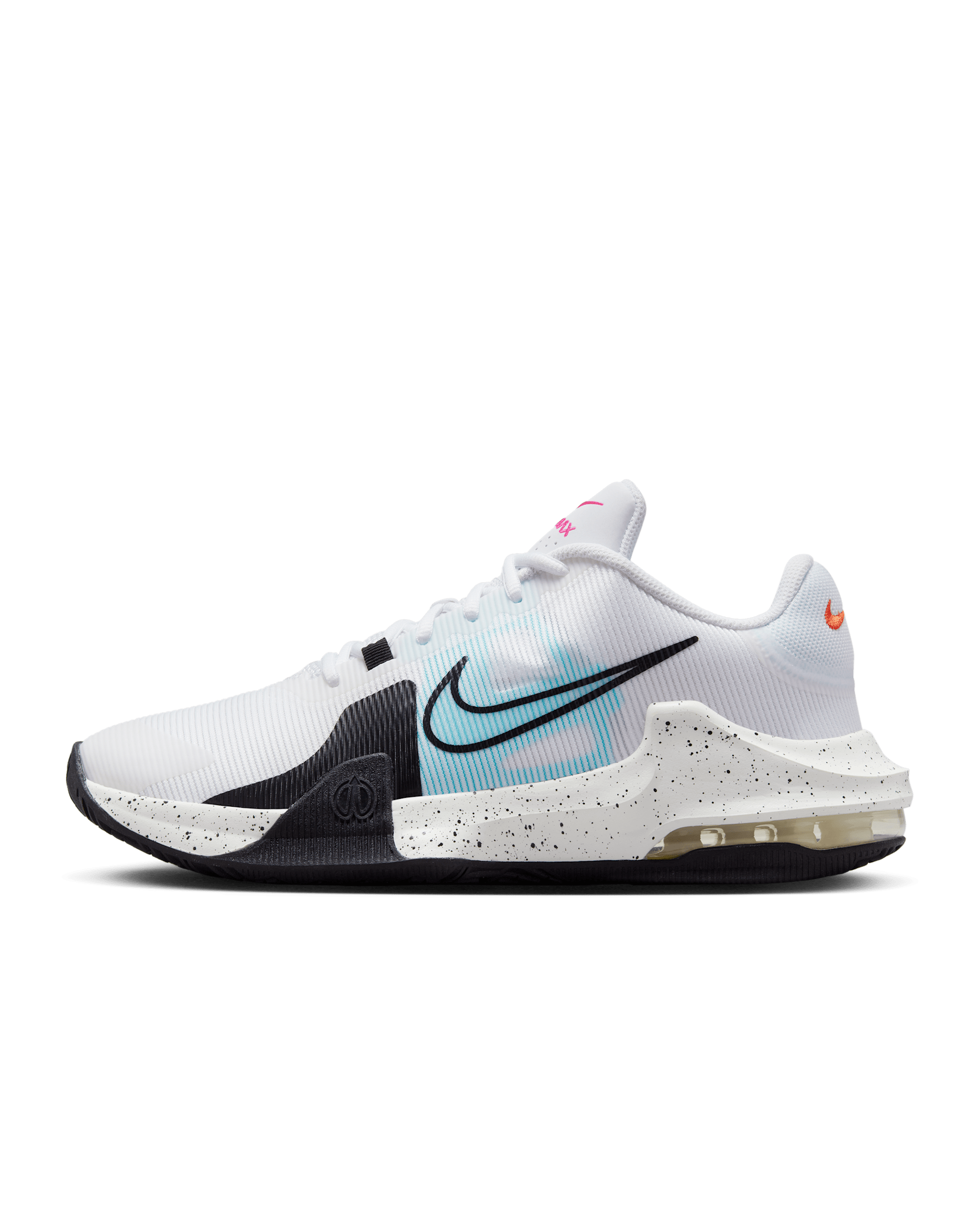 Nike Impact 4 Basketball Shoes - White/Sail/Copa/Black