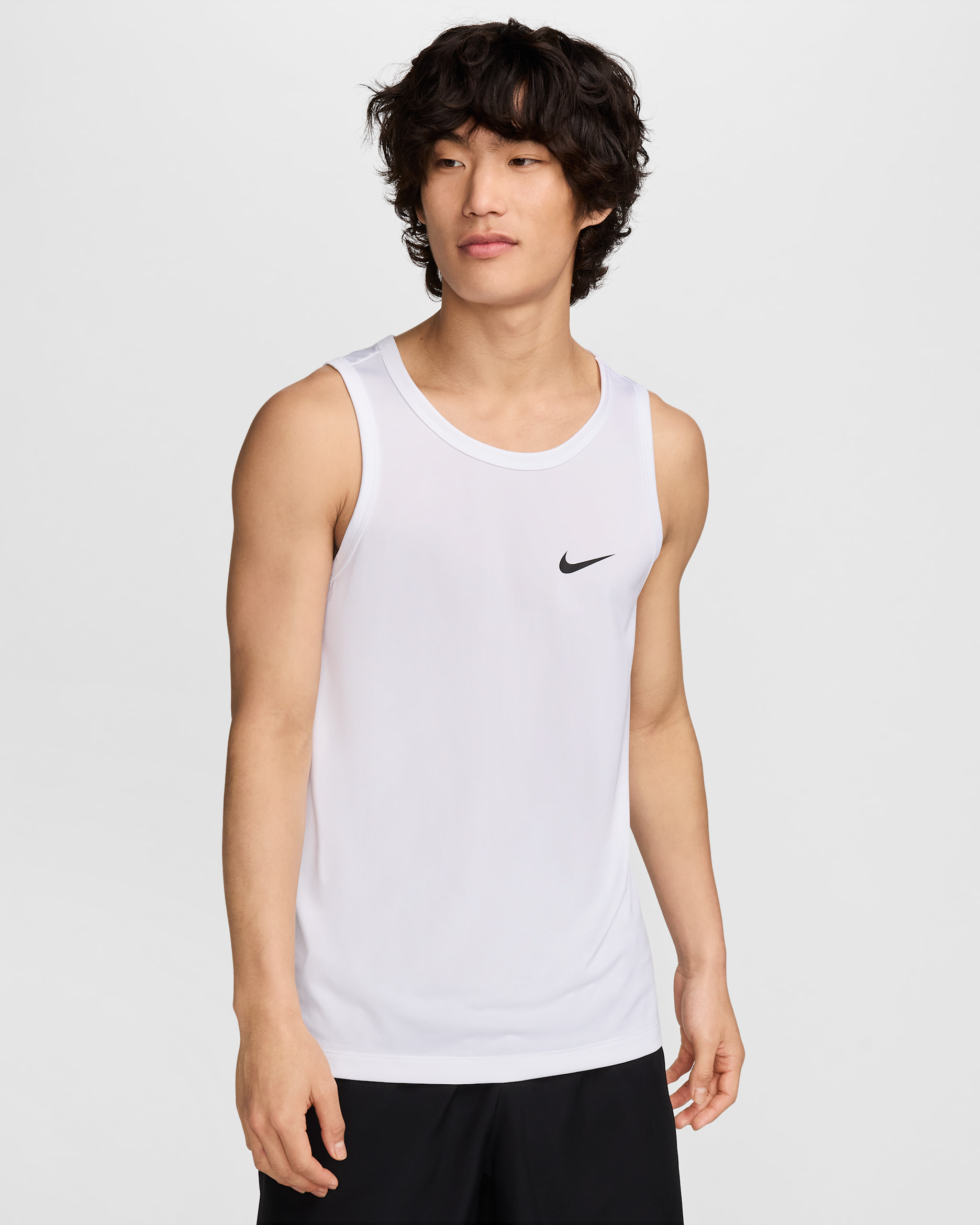 Nike Dri-FIT Legend Men's Training Tank - White/Black