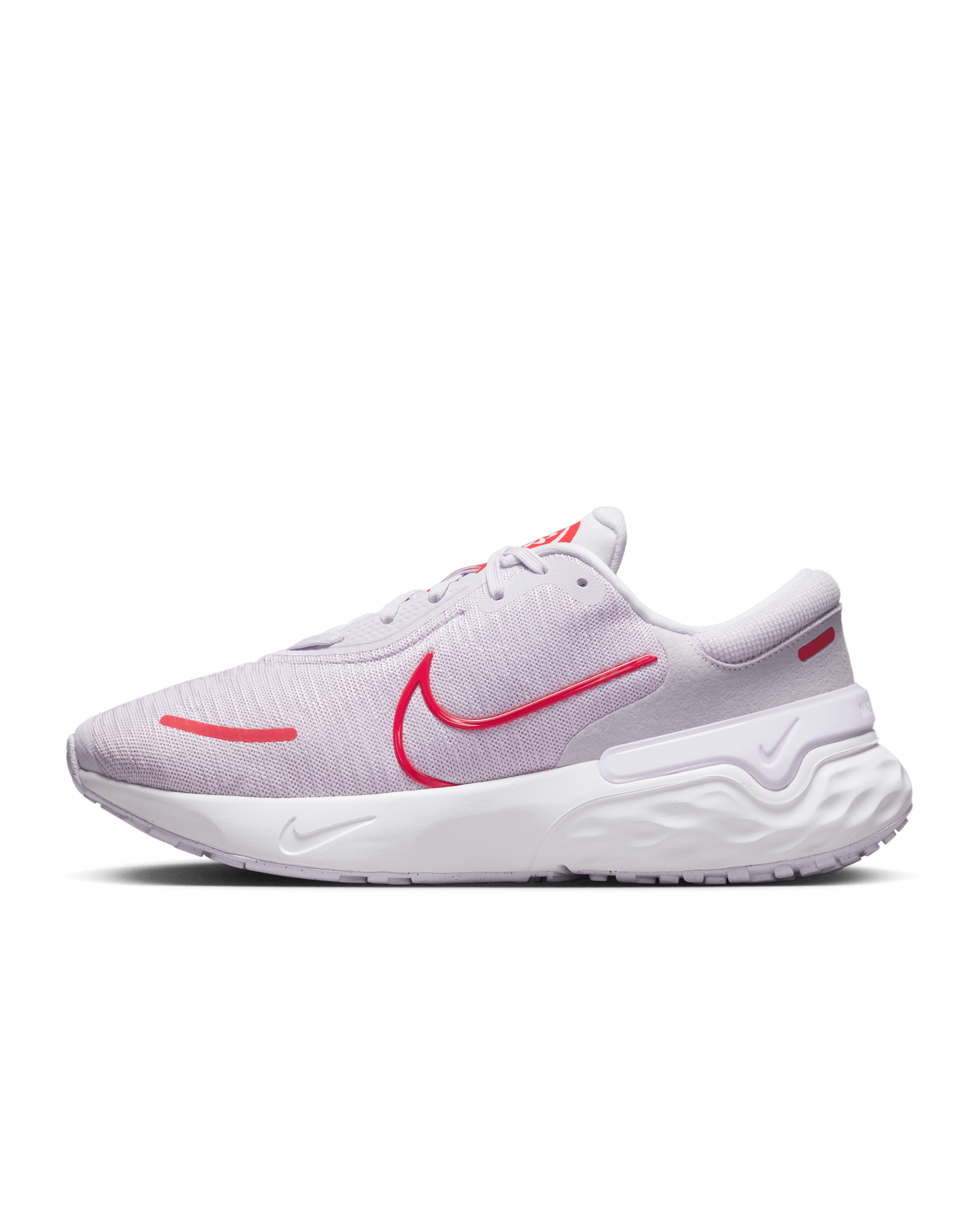 Nike Renew Run 4 Women's Road Running Shoes - Barely Grape/Doll/Summit White/Light Crimson