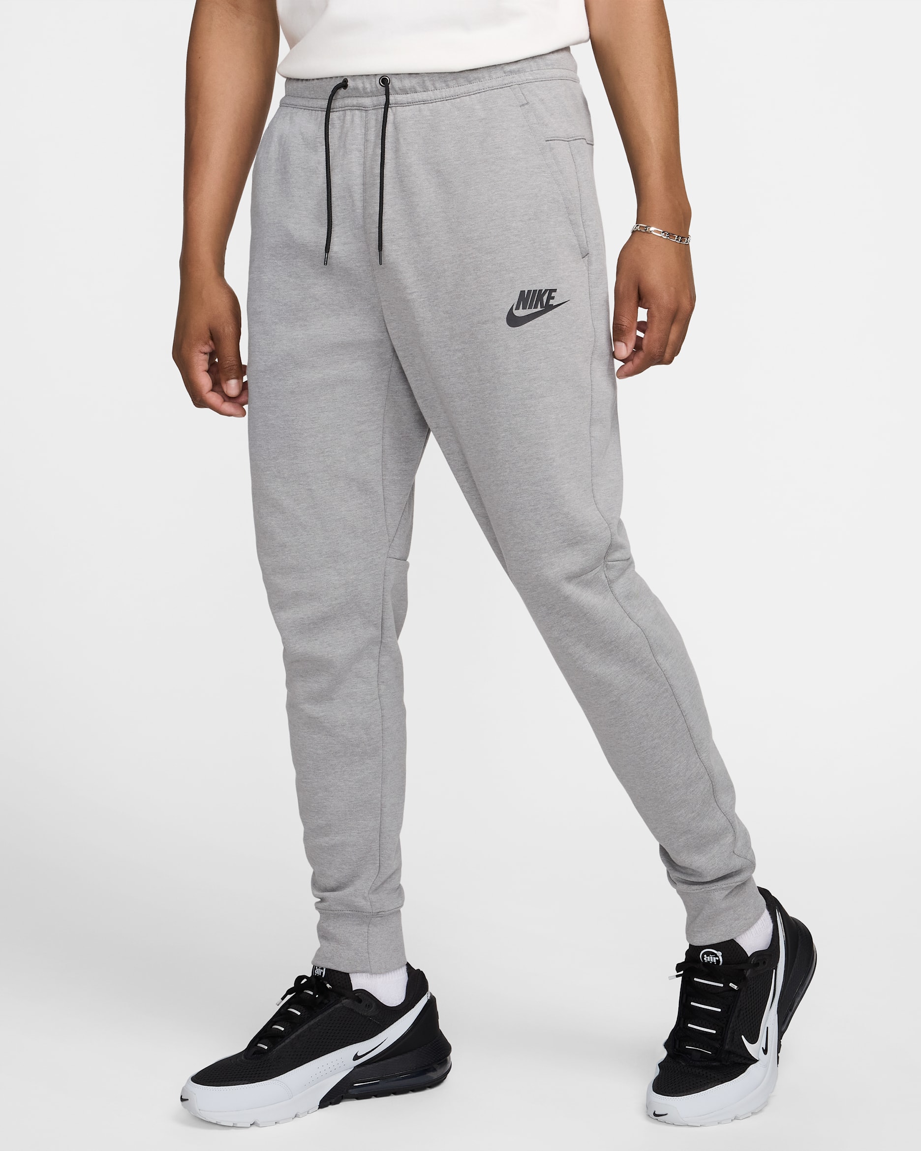 Nike Sportswear Tech Essentials Men's Fleece Joggers - Dark Steel Grey/Heather/Black/Black