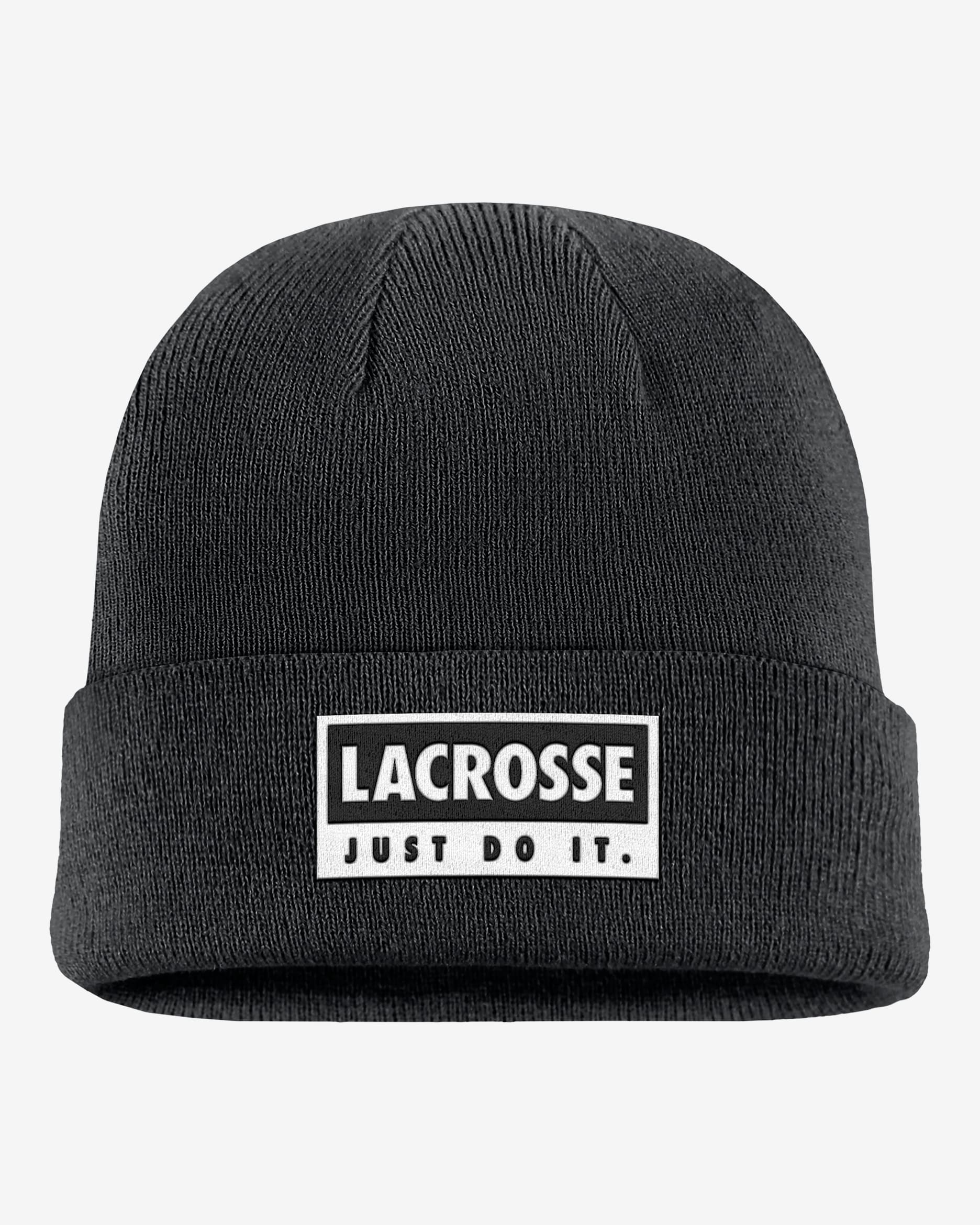Gorro de lacrosse Nike Swoosh Peak - Negro