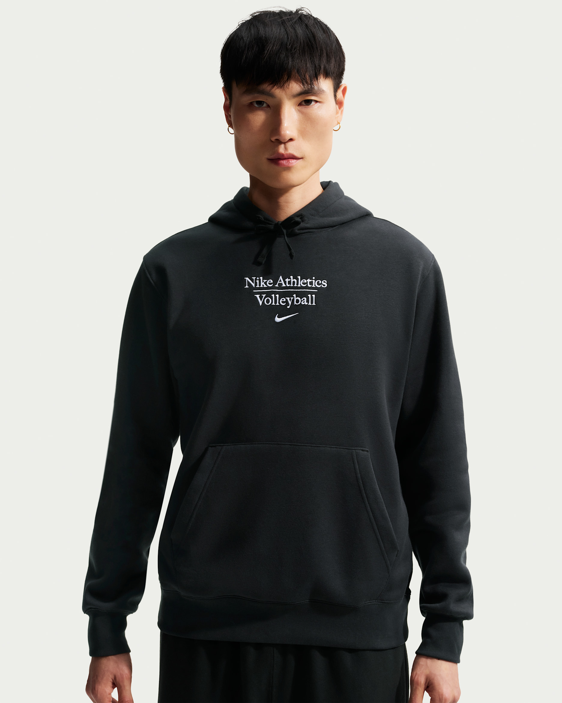 Nike Men's Volleyball Pullover Hoodie - Black