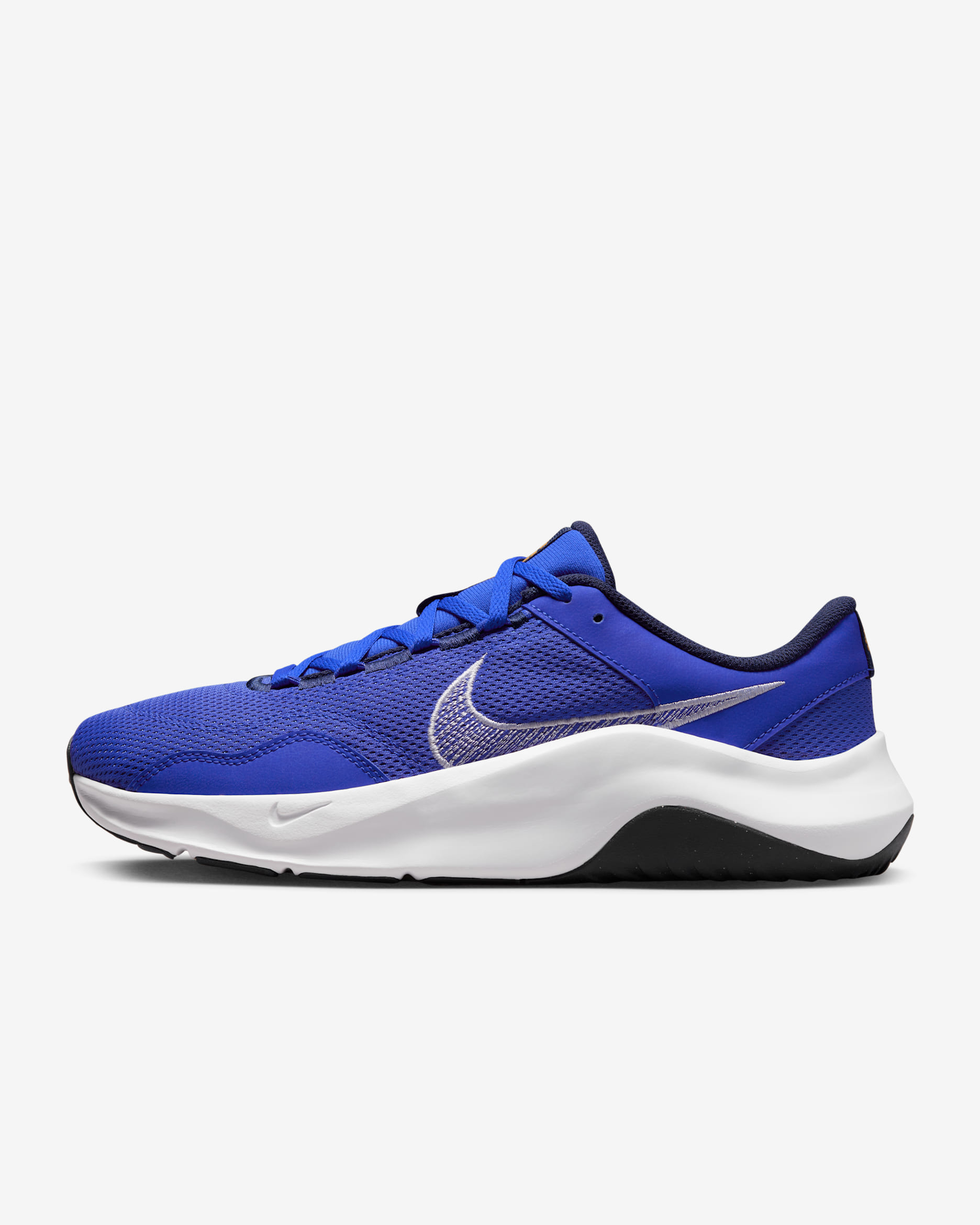 Nike Legend Essential 3 Next Nature Men's Workout Shoes - Racer Blue/Obsidian/Sundial/White