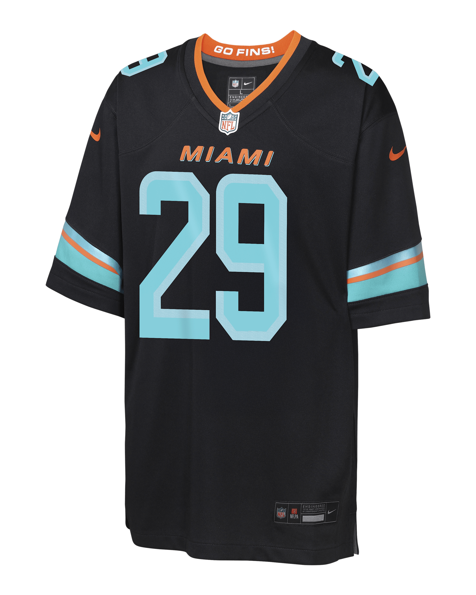 Minkah Fitzpatrick Miami Dolphins Rivalries Collection Big Kids' Nike NFL Game Jersey - Navy