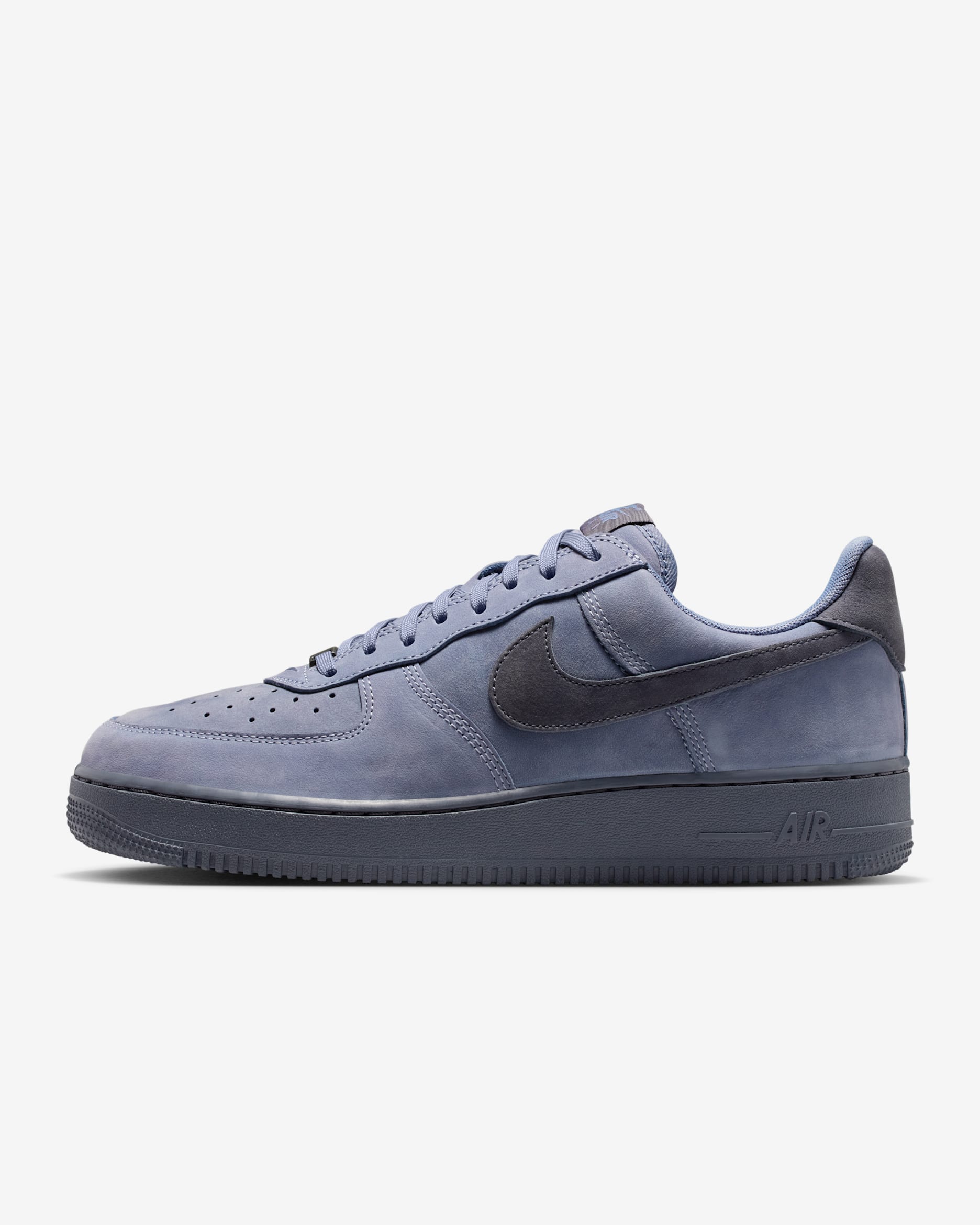 Tenis para hombre Nike Air Force 1 Low Retro Premium - Azul cielo oscuro/Gris azul oscuro