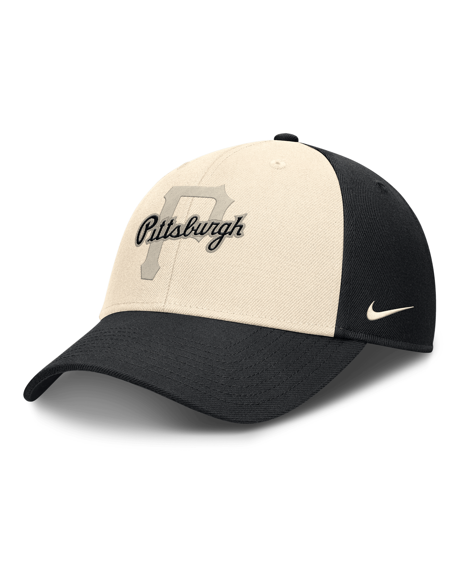 Pittsburgh Pirates Statement Club Men's Nike Dri-FIT MLB Adjustable Hat - Natural