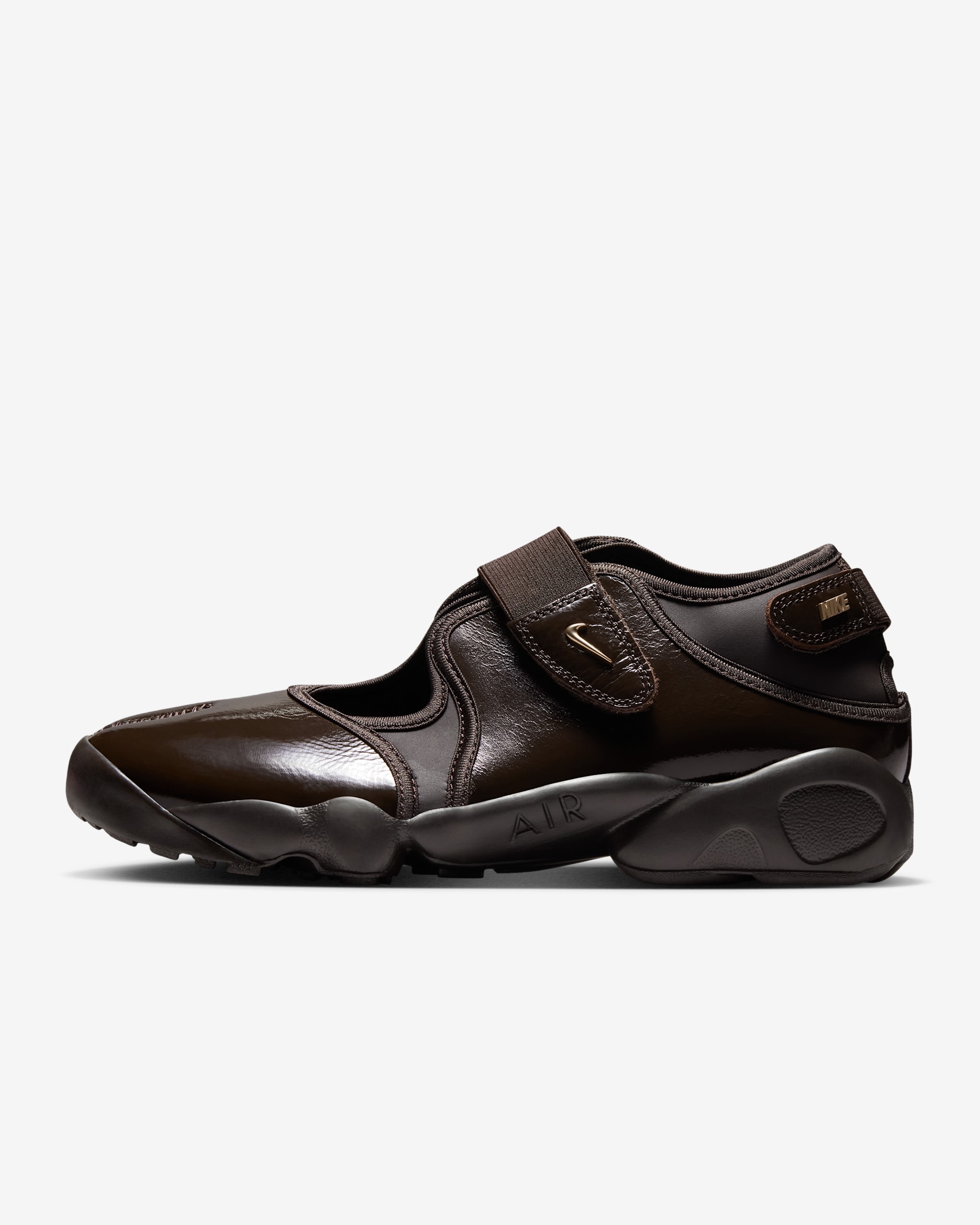 Nike Air Rift Women's Shoes - Velvet Brown/Velvet Brown/Metallic Gold