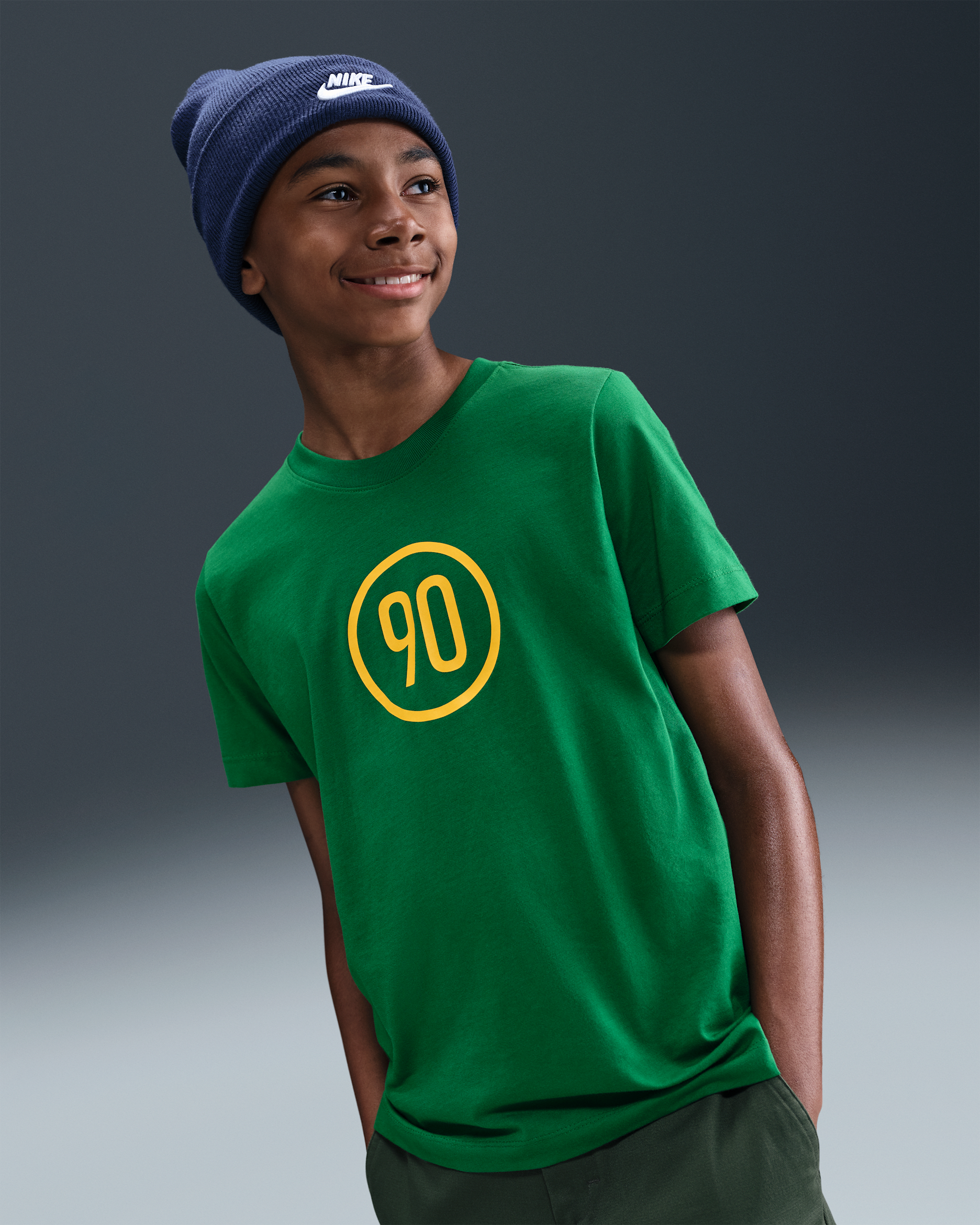 Nike Sportswear Total 90 T-Shirt (ältere Kinder) - Pine Green