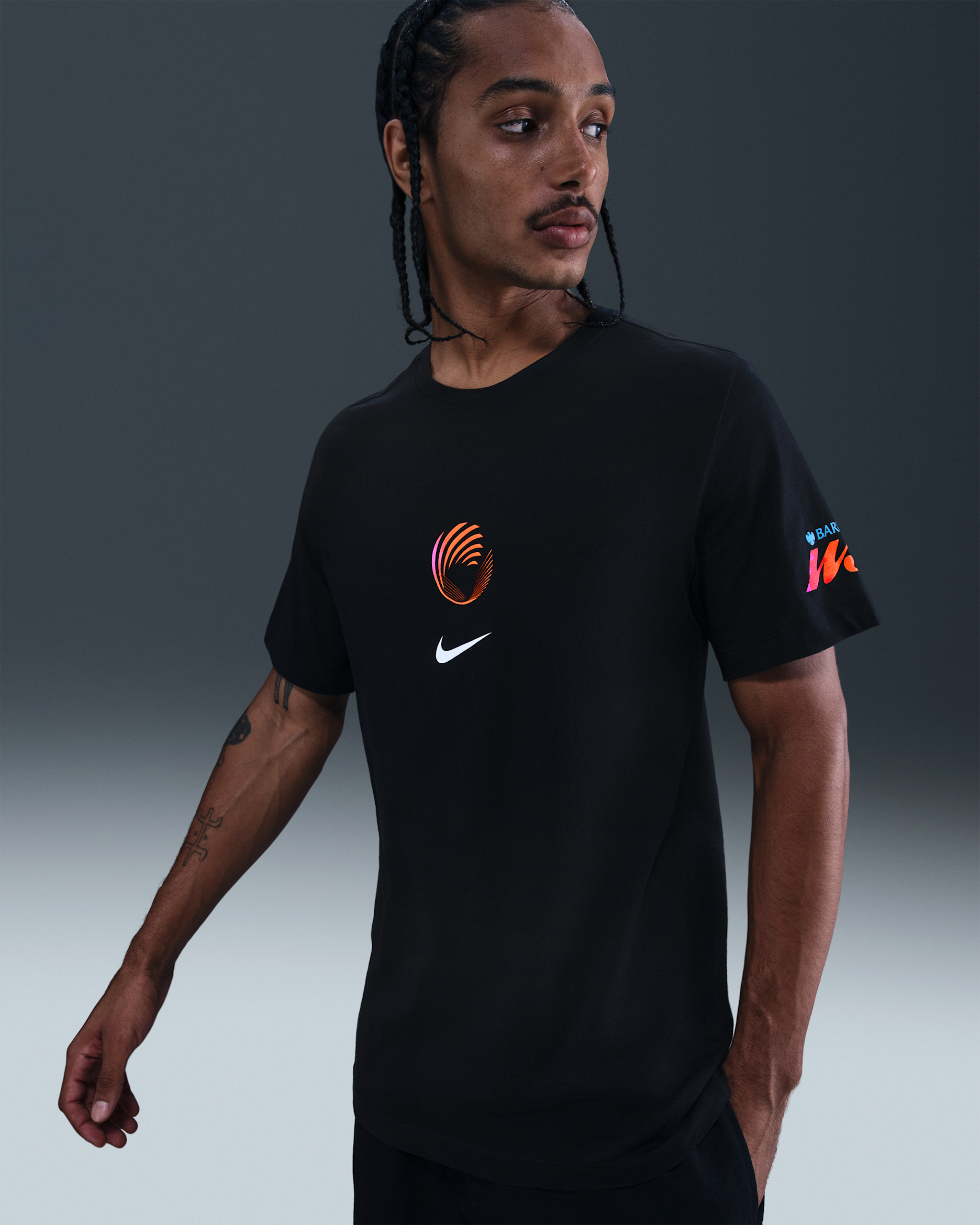 WSL Men's Nike Football T-Shirt - Black