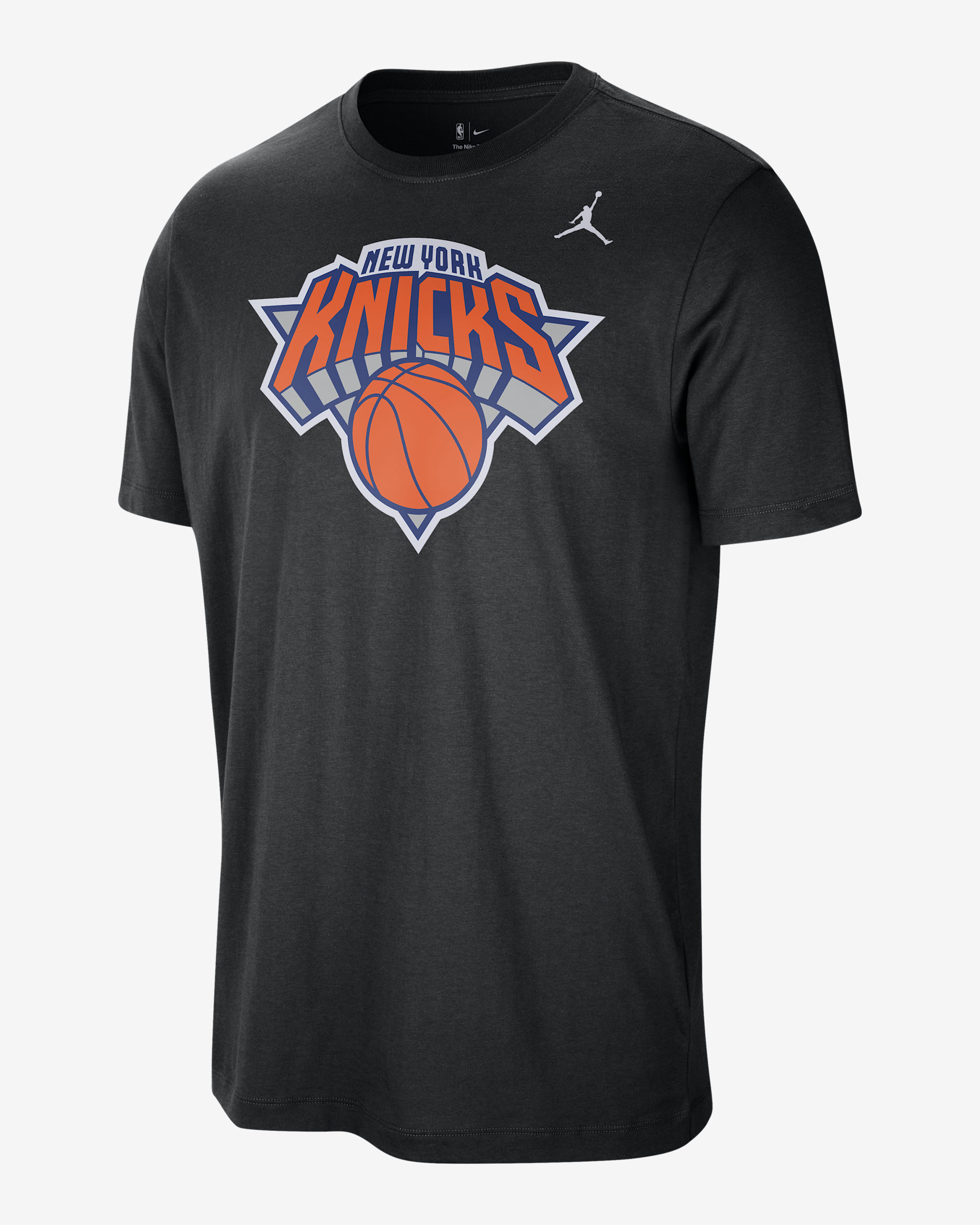 New York Knicks Essential Men's Jordan Statement T-Shirt - Black