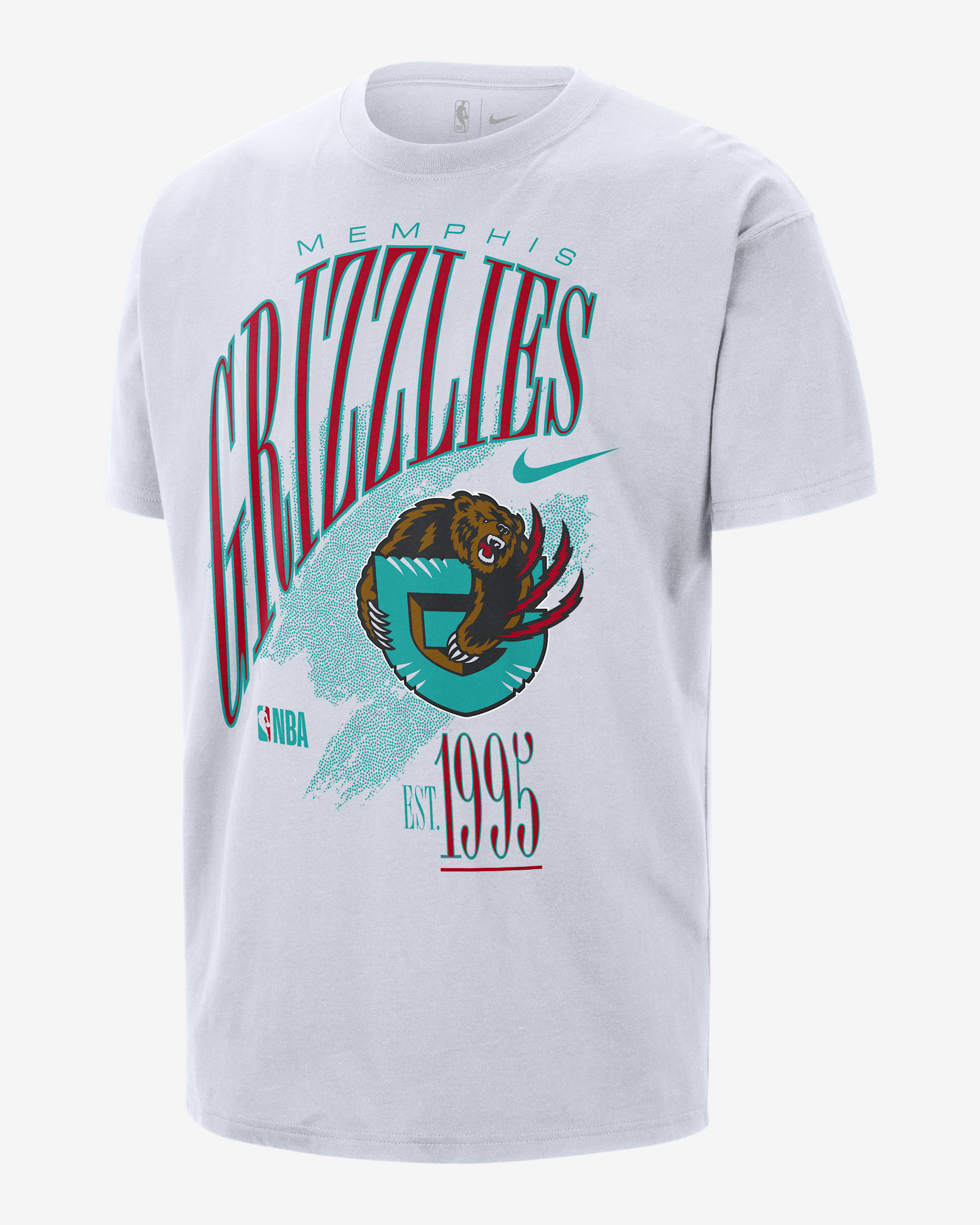 Memphis Grizzlies Grizzlies Hardwood Classics Champions Men's Nike NBA T-Shirt - White