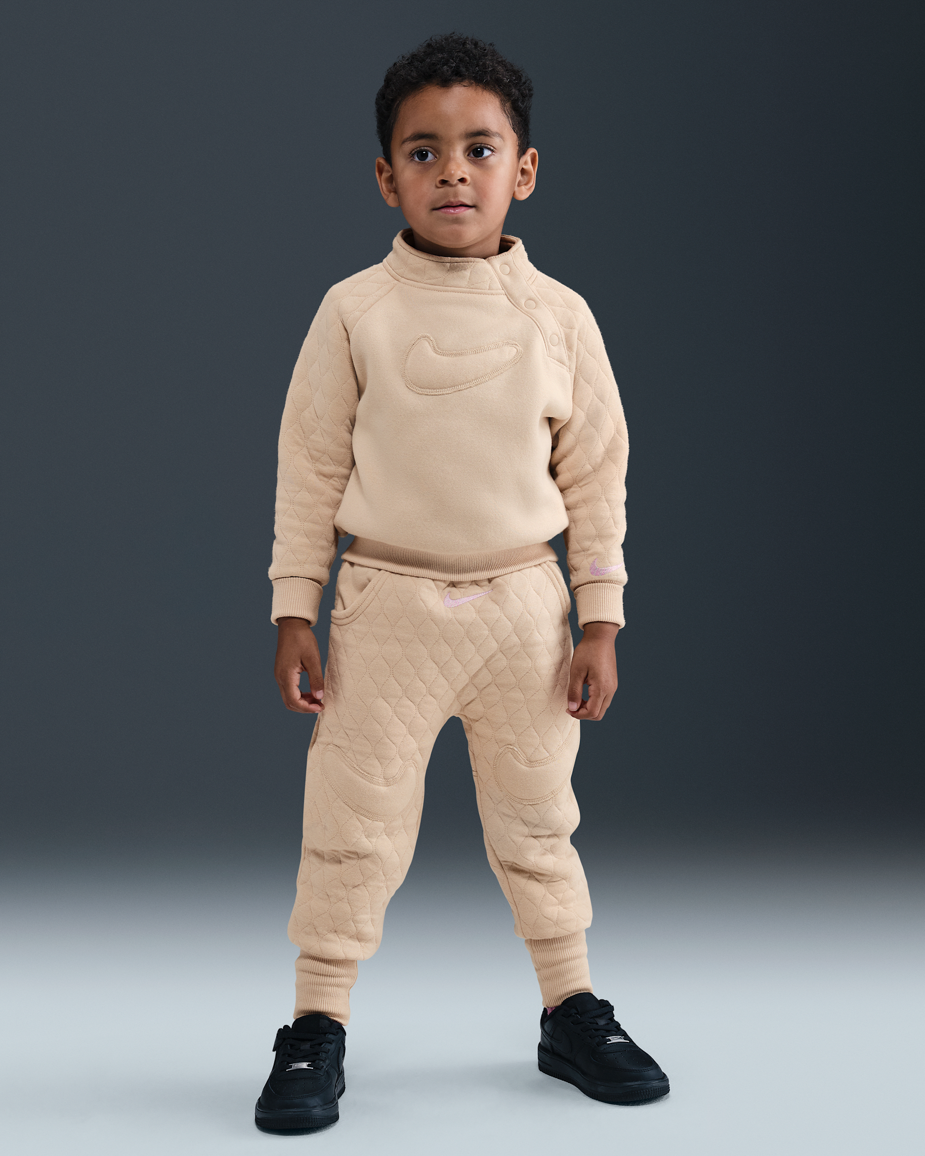 Nike Ready, Set! Conjunto de joggers de 2 piezas infantil - Duna