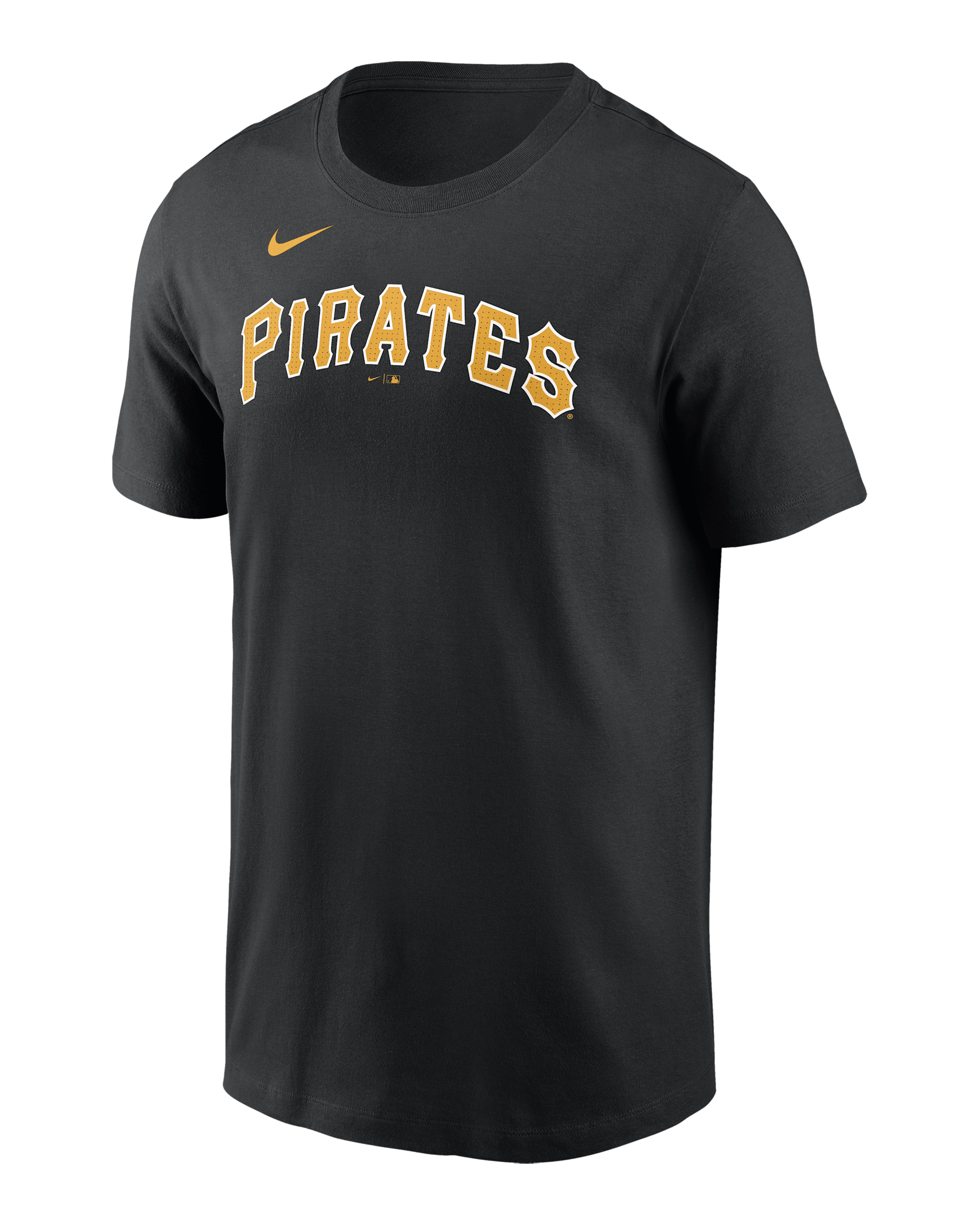 Playera Nike de la MLB para hombre Paul Skenes Pittsburgh Pirates Fuse - Negro