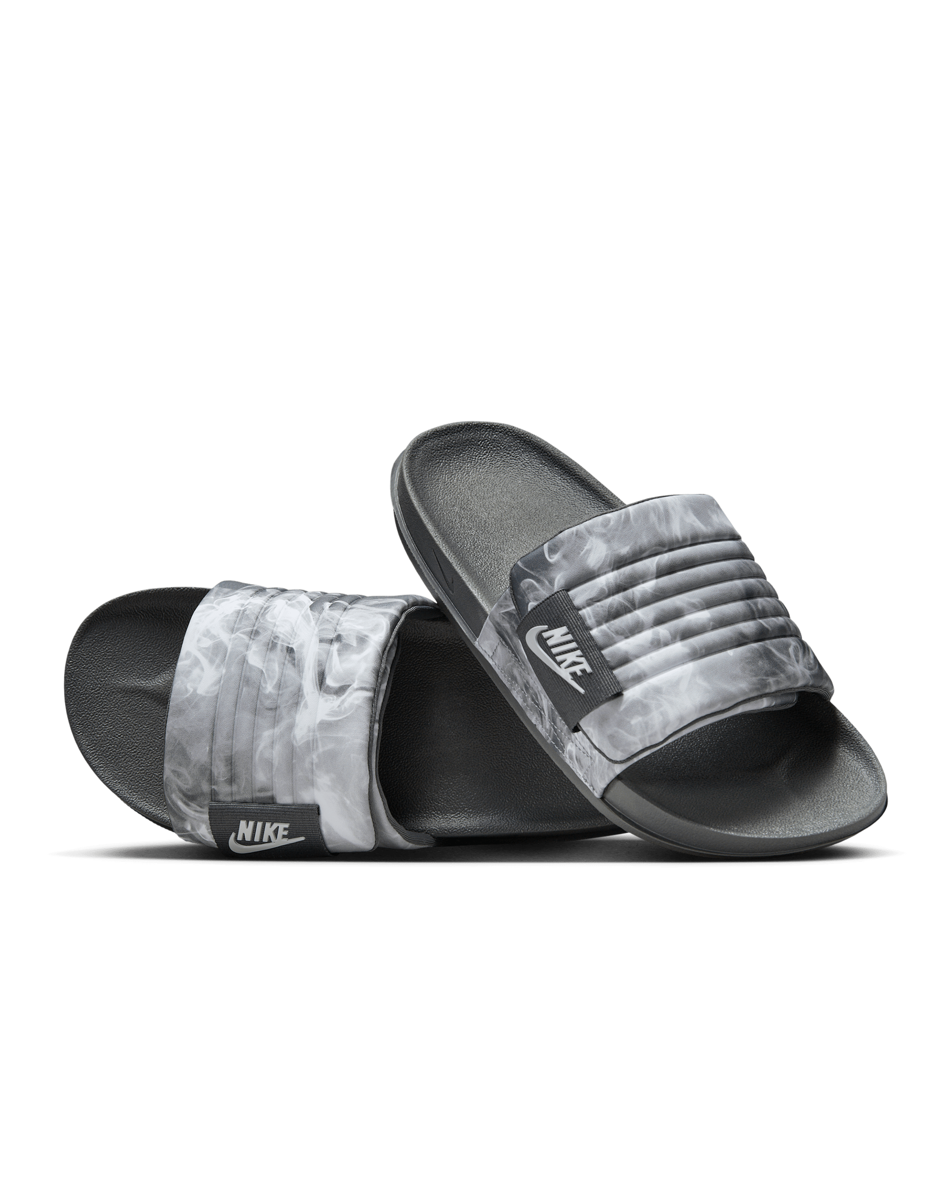 Nike Offcourt Adjust Men's Slides - Dark Grey/Wolf Grey/Photon Dust