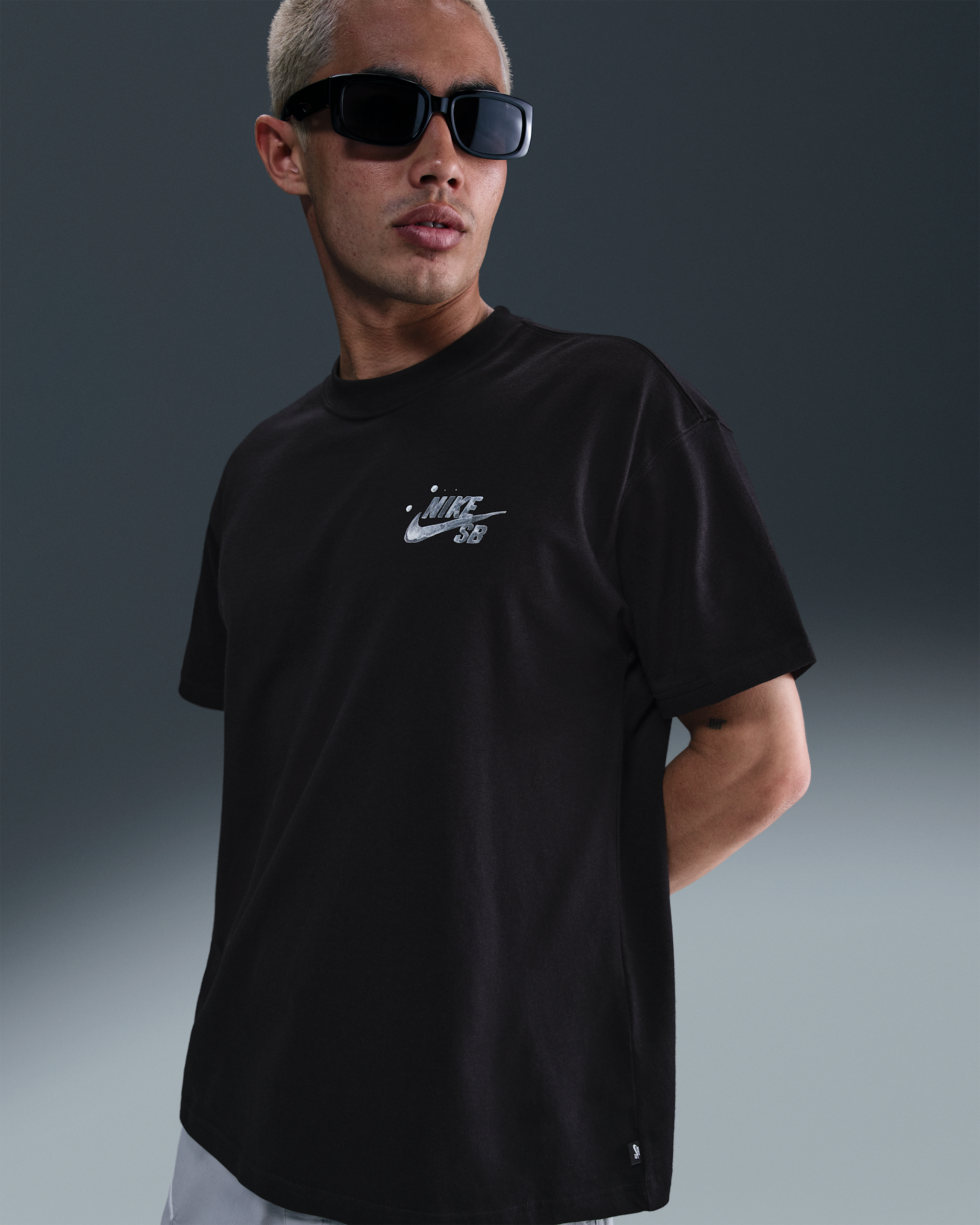 Nike SB Max90 Skate T-Shirt - Black