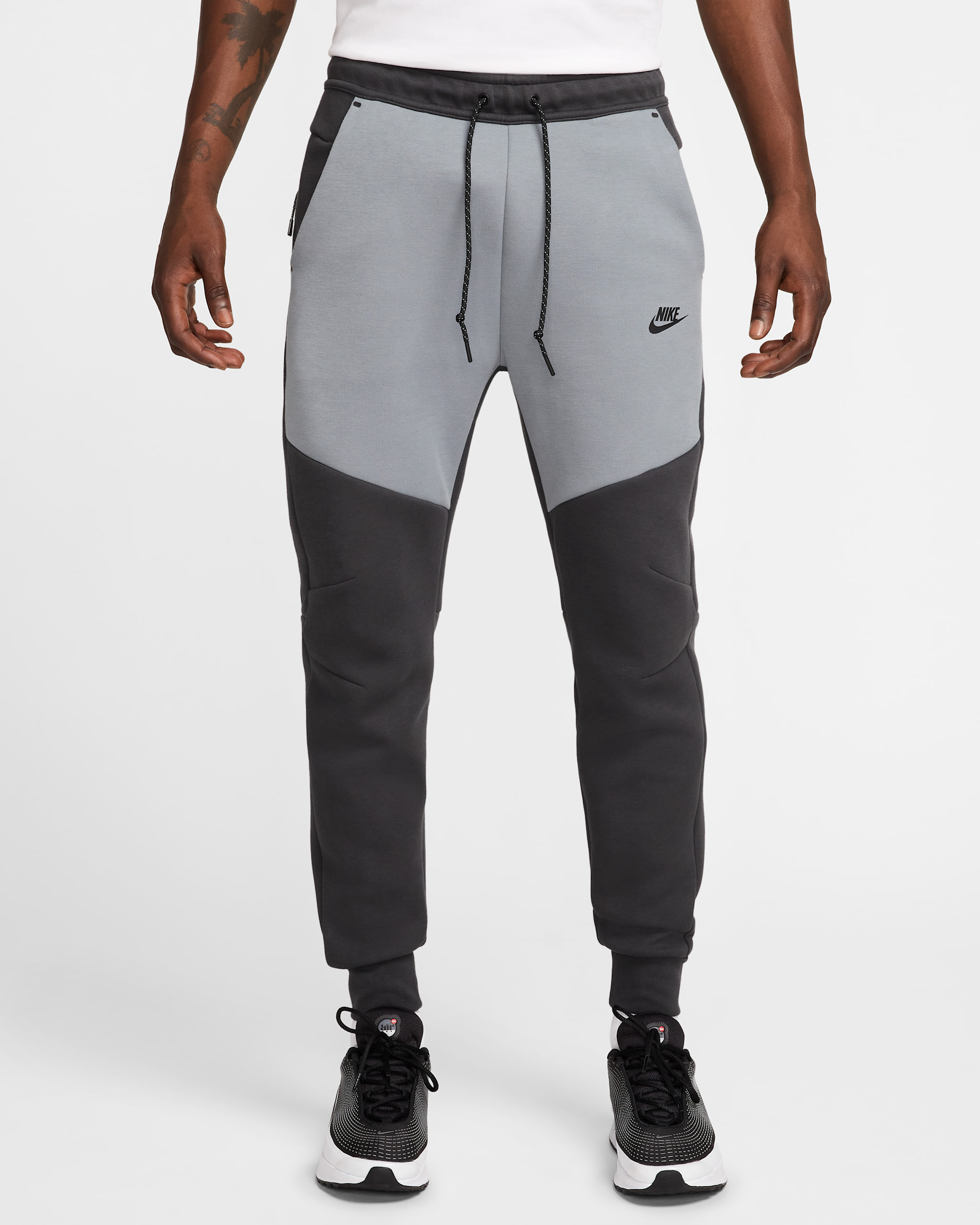 Nike Tech Men's Fleece Joggers - Anthracite/Cool Grey/Black