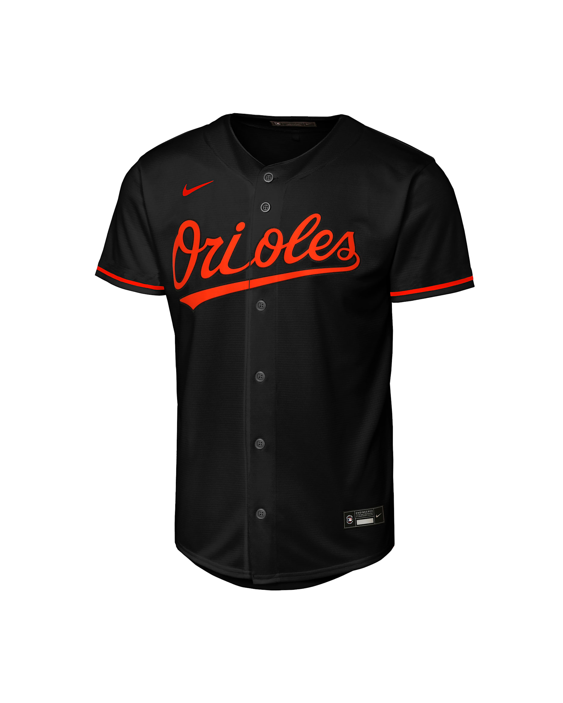 Baltimore Orioles Big Kids' Nike MLB Replica Jersey - Black