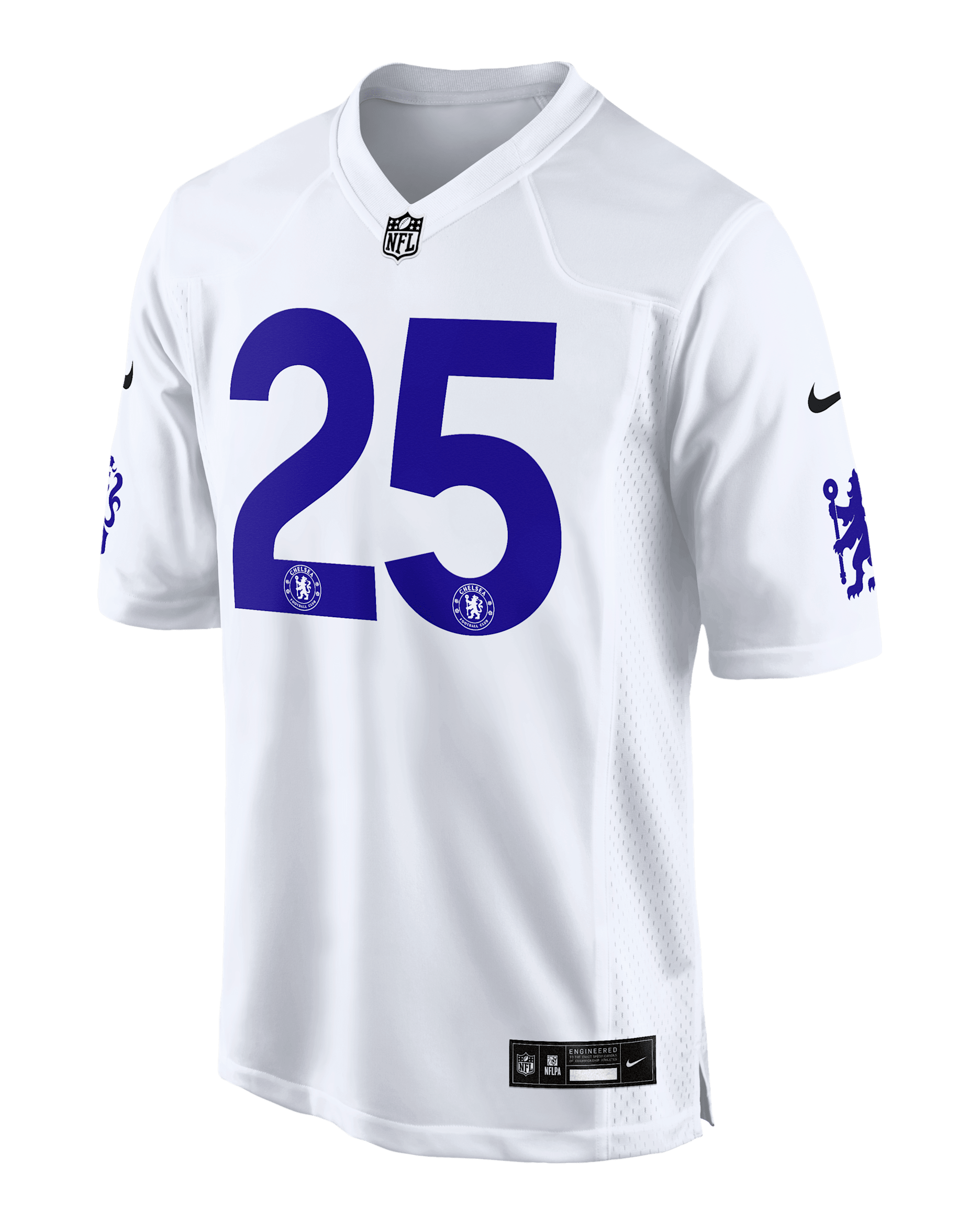 Chelsea 2025 Men's Nike NFL Game Jersey - White