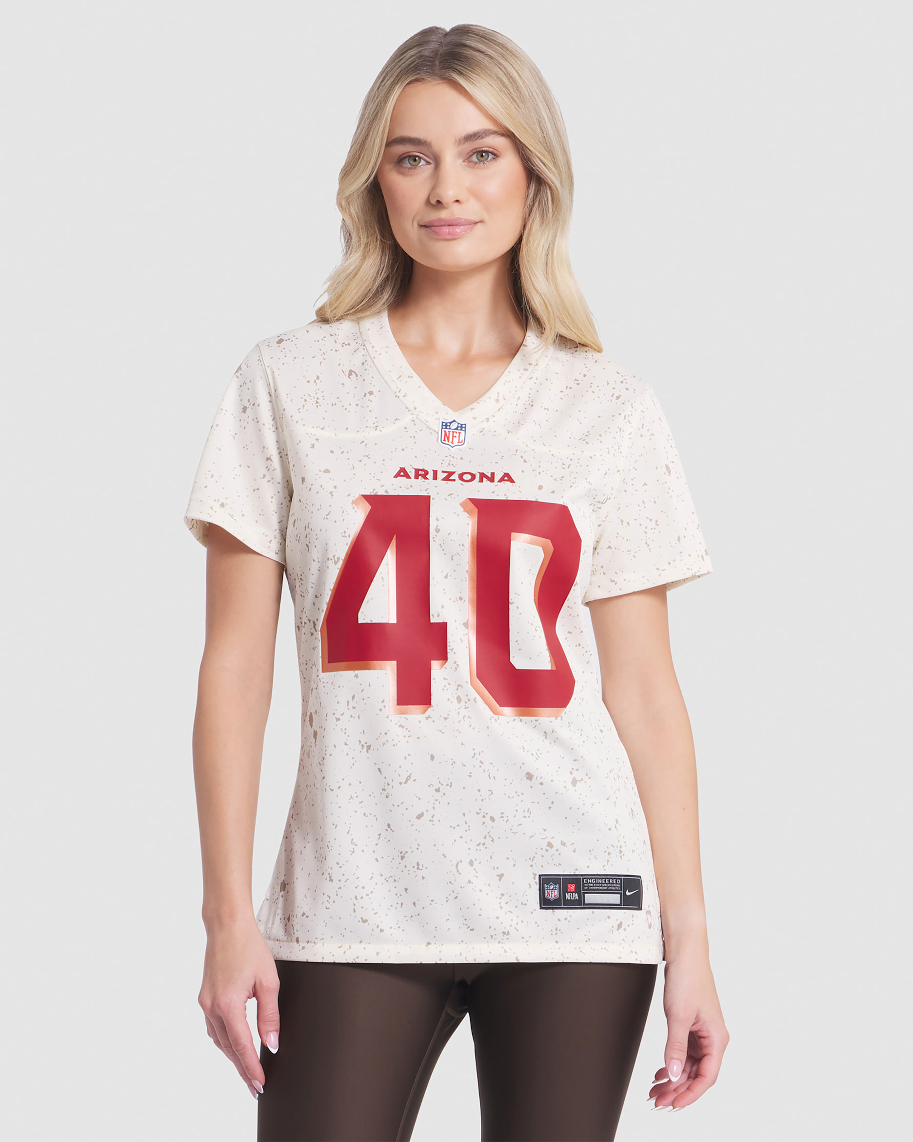 Pat Tillman Arizona Cardinals Rivalries Collection Women’s Nike NFL Game Jersey - Natural