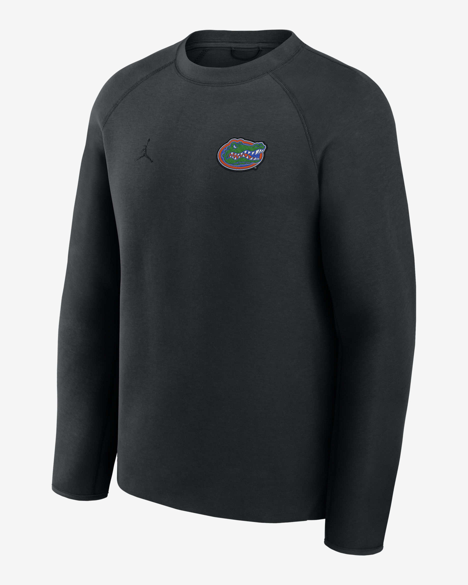 Florida Gators Tech Fleece Men's Jordan Brand College Pullover Crew - Black