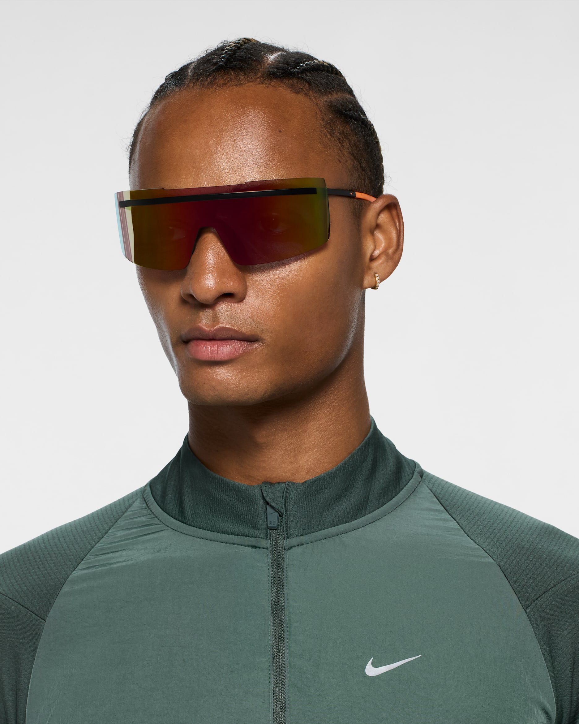 Lentes de sol Road Tint Nike Echo Shield - Negro/Naranja