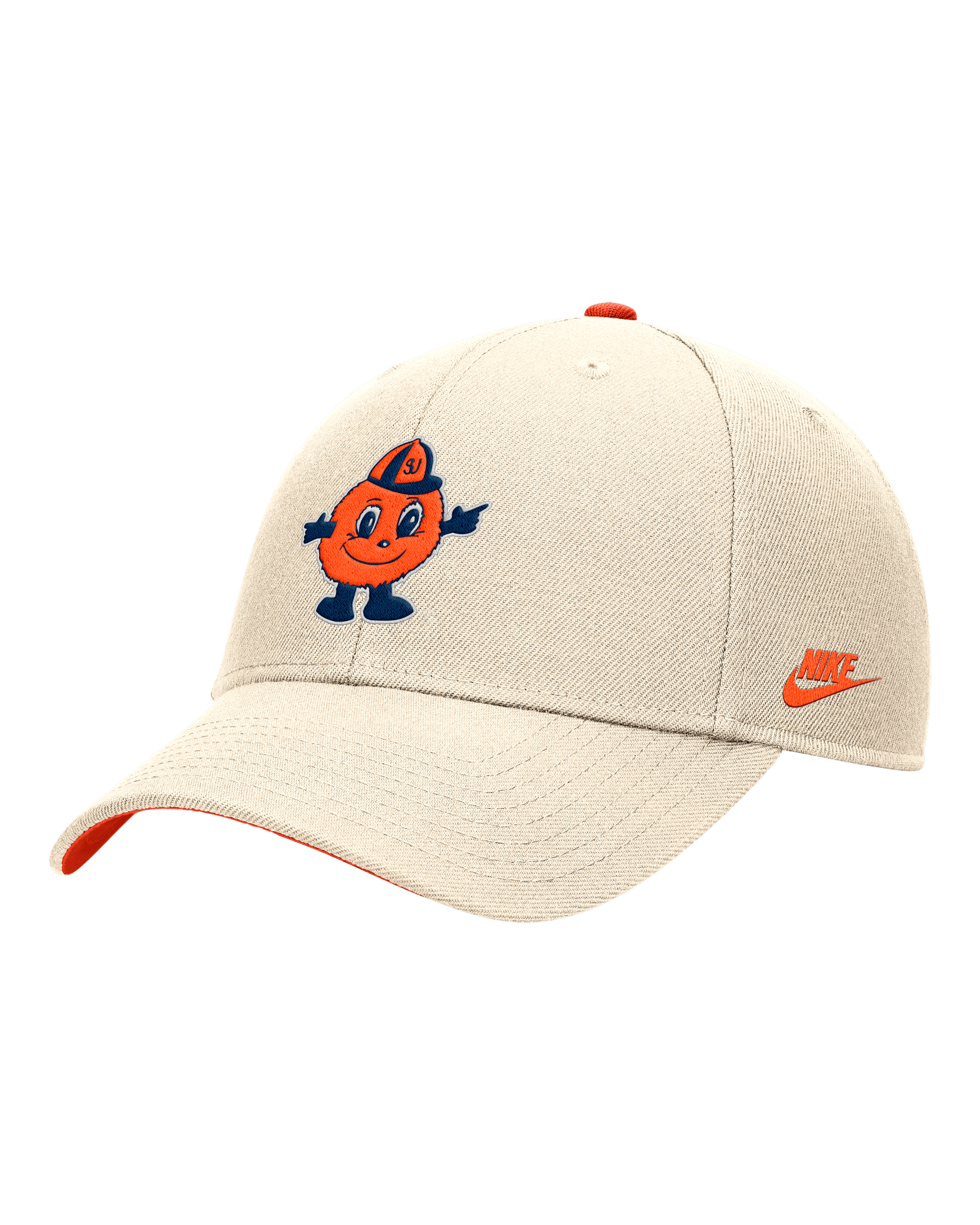 Syracuse Rise Men's Nike College Adjustable Cap - Natural