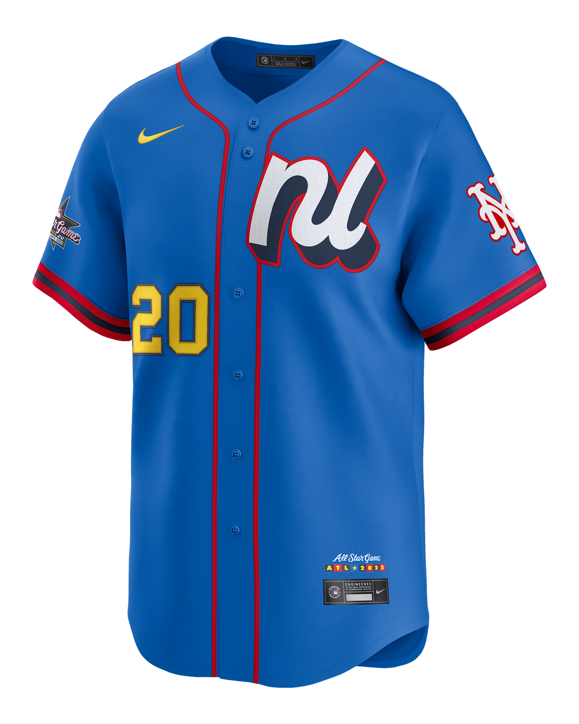 Pete Alonso National League 2025 Home Run Derby Men's Nike Dri-FIT ADV MLB Limited Jersey - Blue