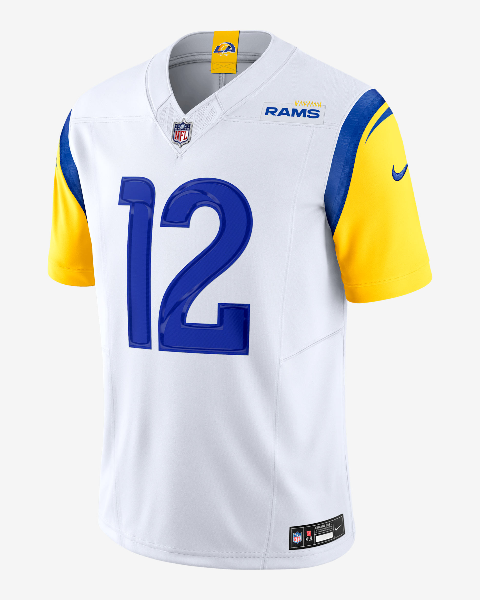 Puka Nacua Los Angeles Rams Men's Nike Dri-FIT NFL Limited Jersey - White