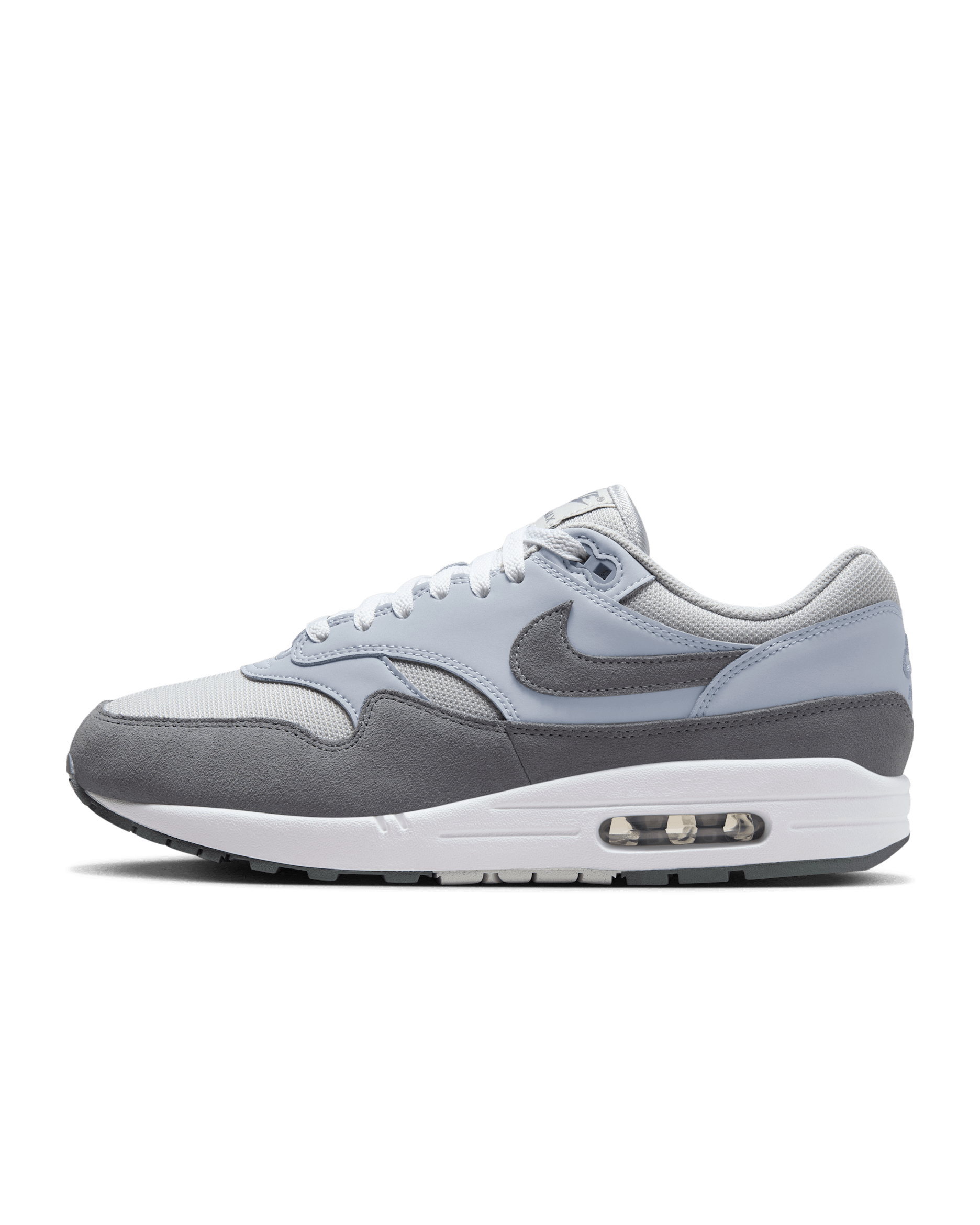 รองเท้าผู้ชาย Nike Air Max 1 - Photon Dust/Wolf Grey/ขาว/Smoke Grey