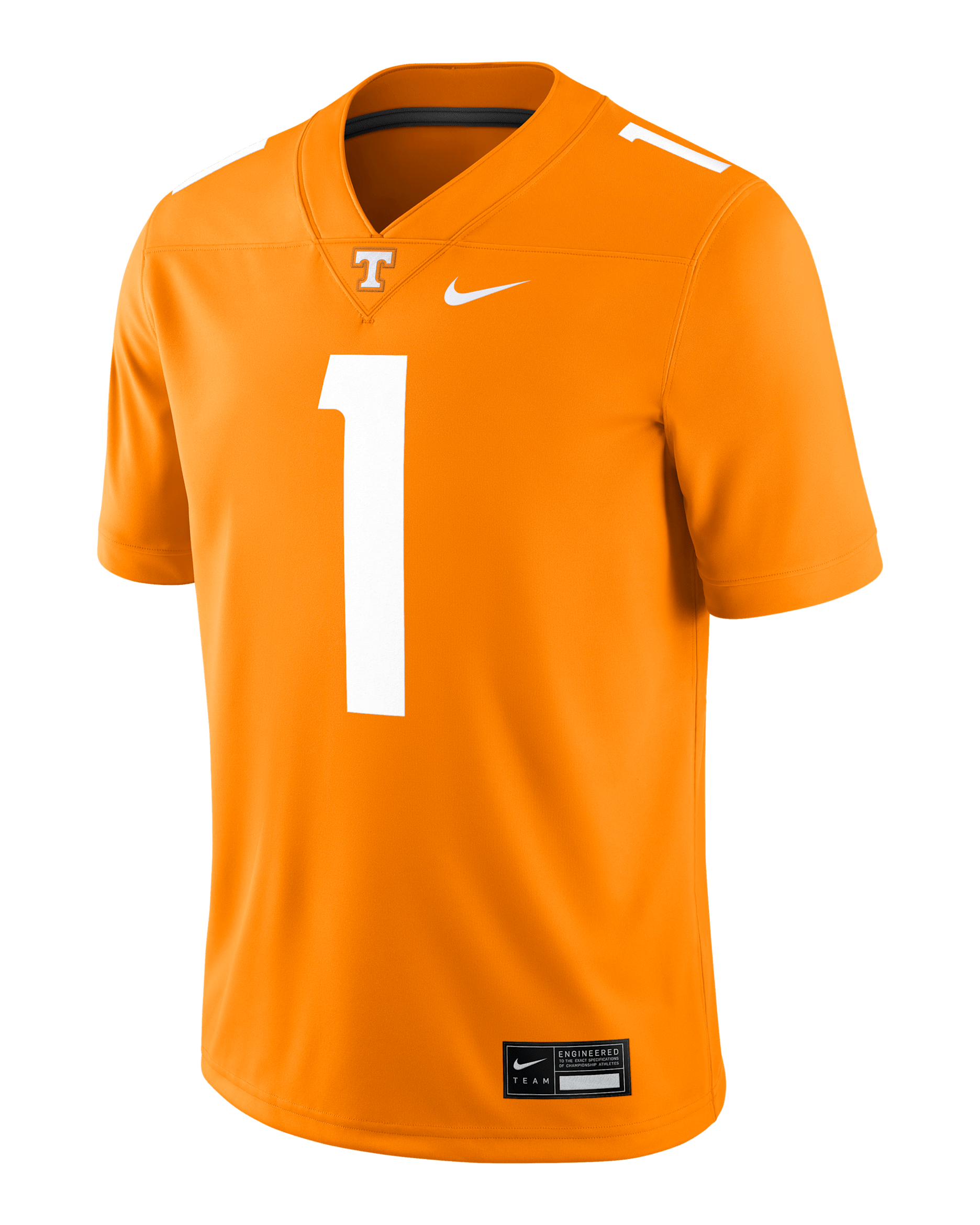 Tennessee Volunteers Men's Nike Dri-FIT College Game Jersey - Bright Ceramic