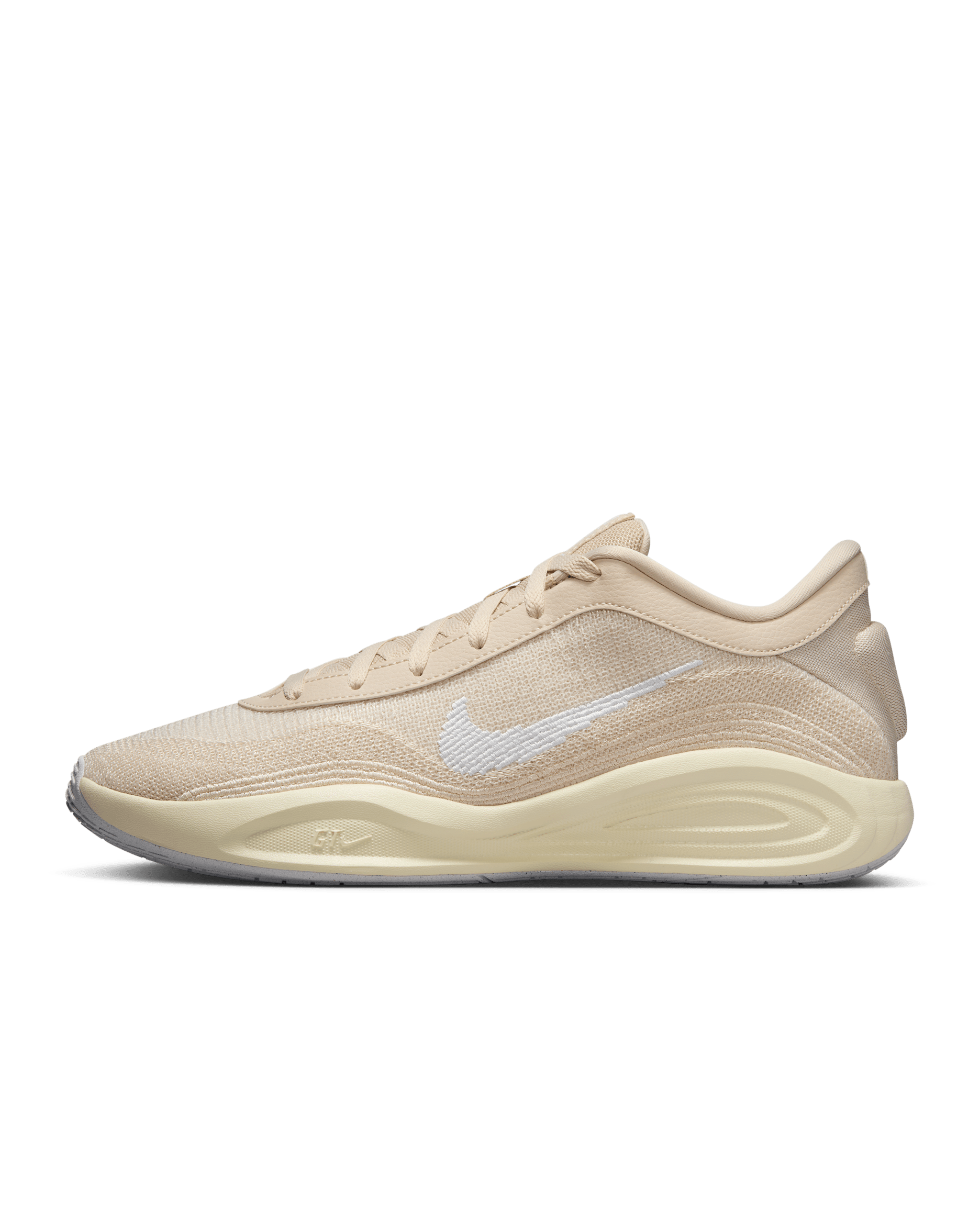 G.T. Hustle Academy Basketball Shoes - Oatmeal/Coconut Milk/White